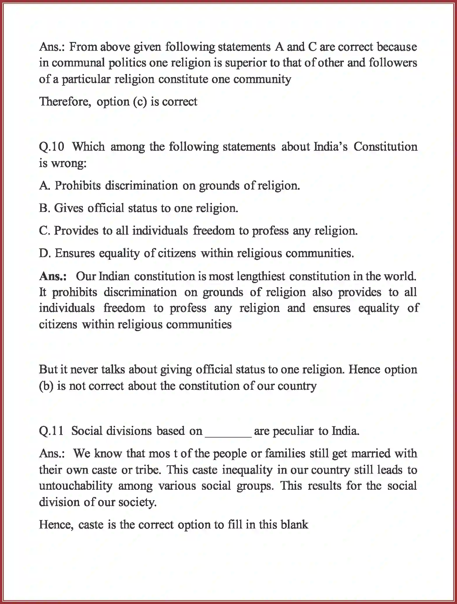 NCERT-Solution-Class-10-Social-Science-Gender-Religion-and-Caste-in-Politics-3030-page-6
