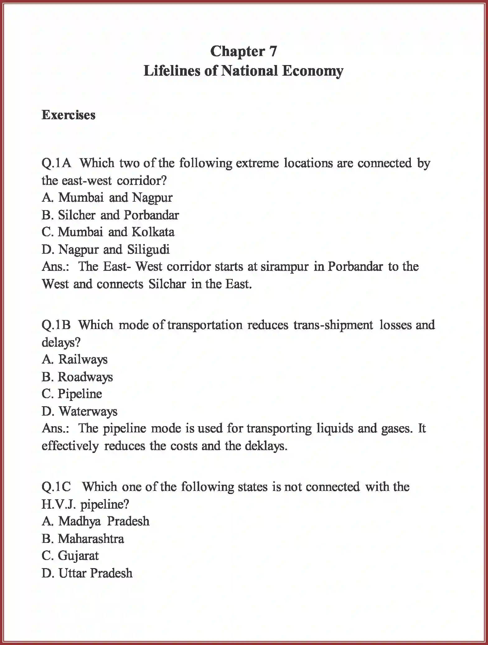 NCERT-Solution-Class-10-Social-Science-Lifelines-of-National-Economy-3026-page-1