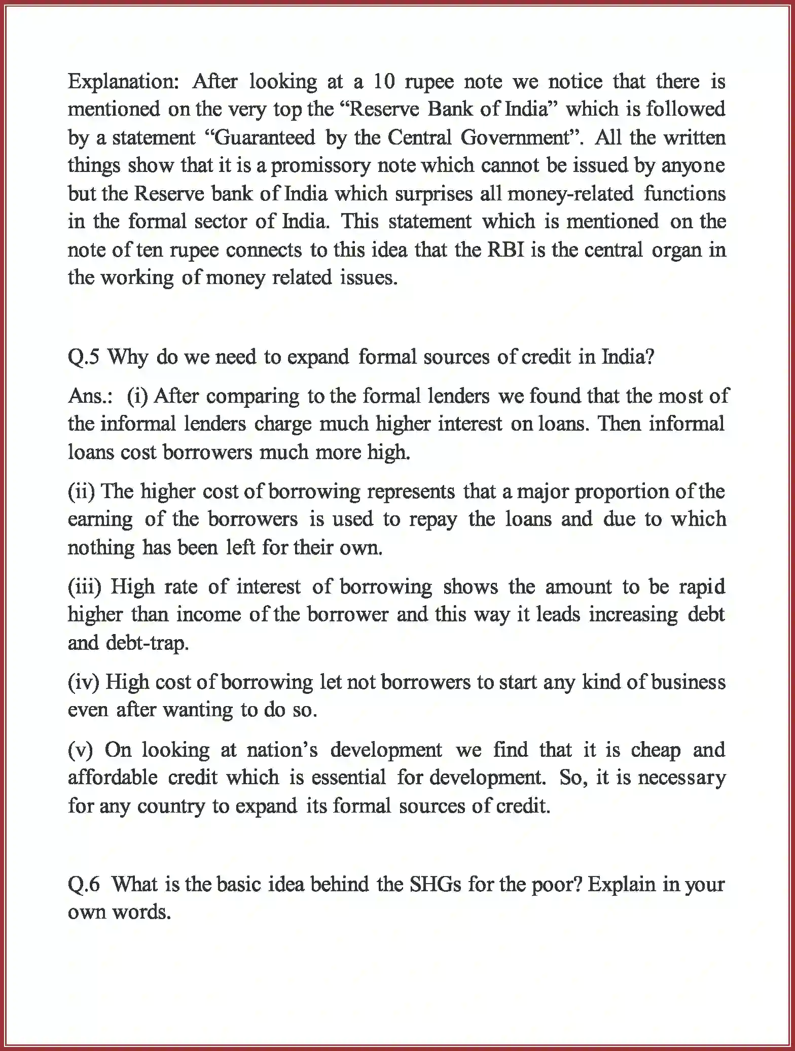 NCERT-Solution-Class-10-Social-Science-Money-and-Credit-3009-page-14