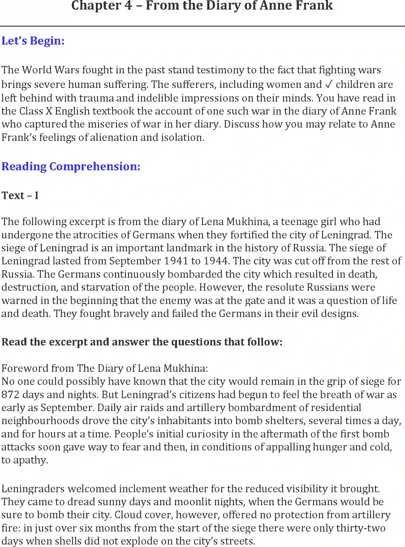 NCERT-Solution-Class-10-Words-and-Expressions-Unit-4-From-the-Diary-of-Anne-Frank-994-page-1