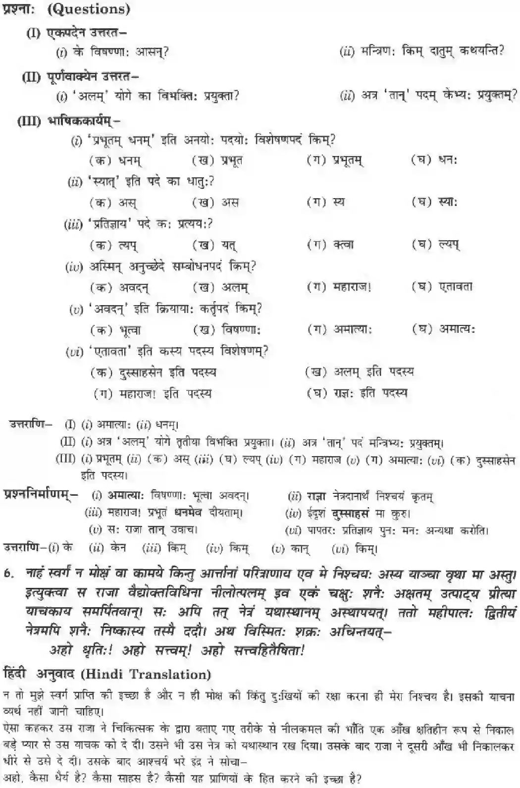 NCERT-Solution-Class-10-मनिका-नास्ति-त्यागसमम्-सुखम्-4841-page-6