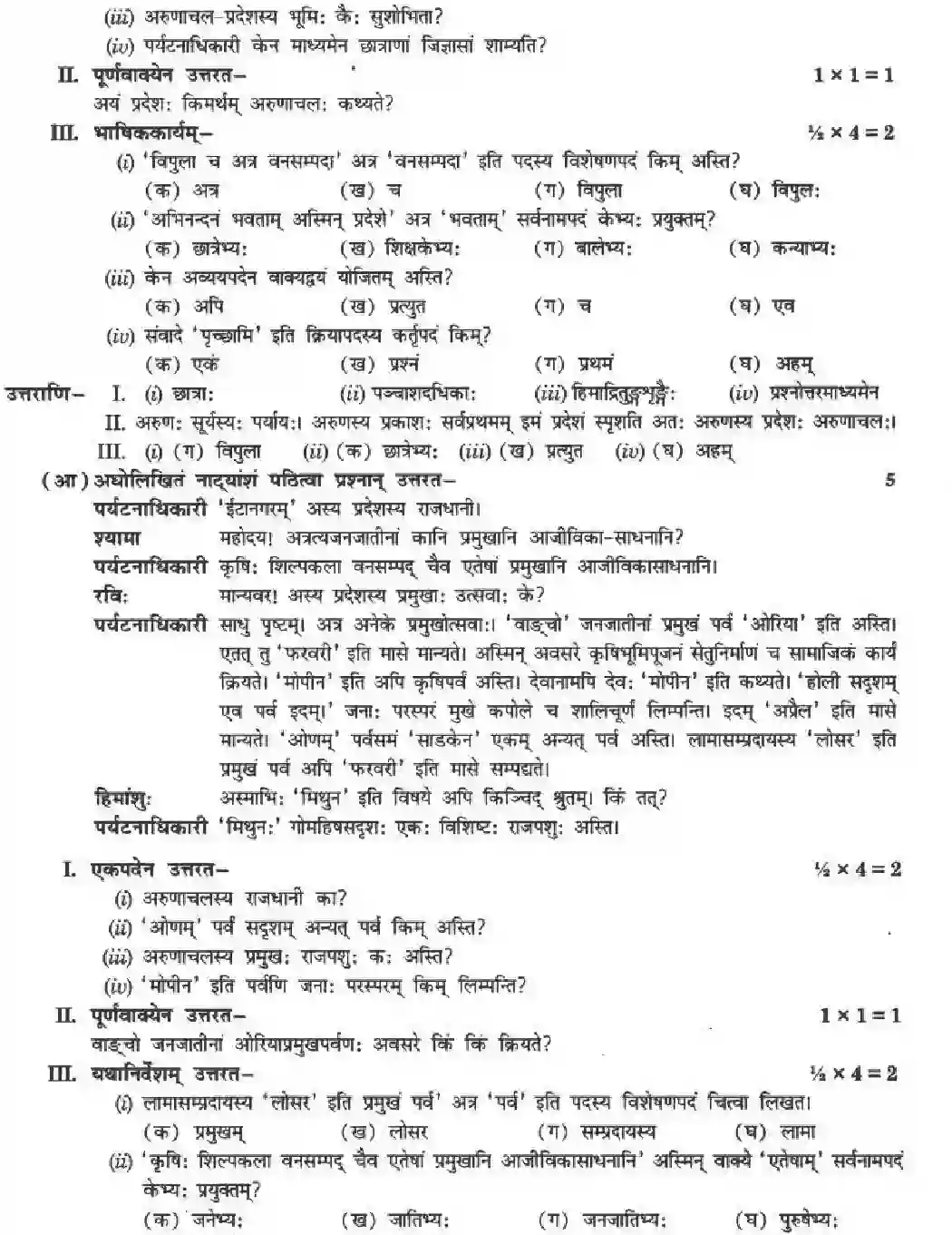 NCERT-Solution-Class-10-मनिका-सुस्वागत-भो-!-अरुणाचलेऽस्मिन्-4847-page-12