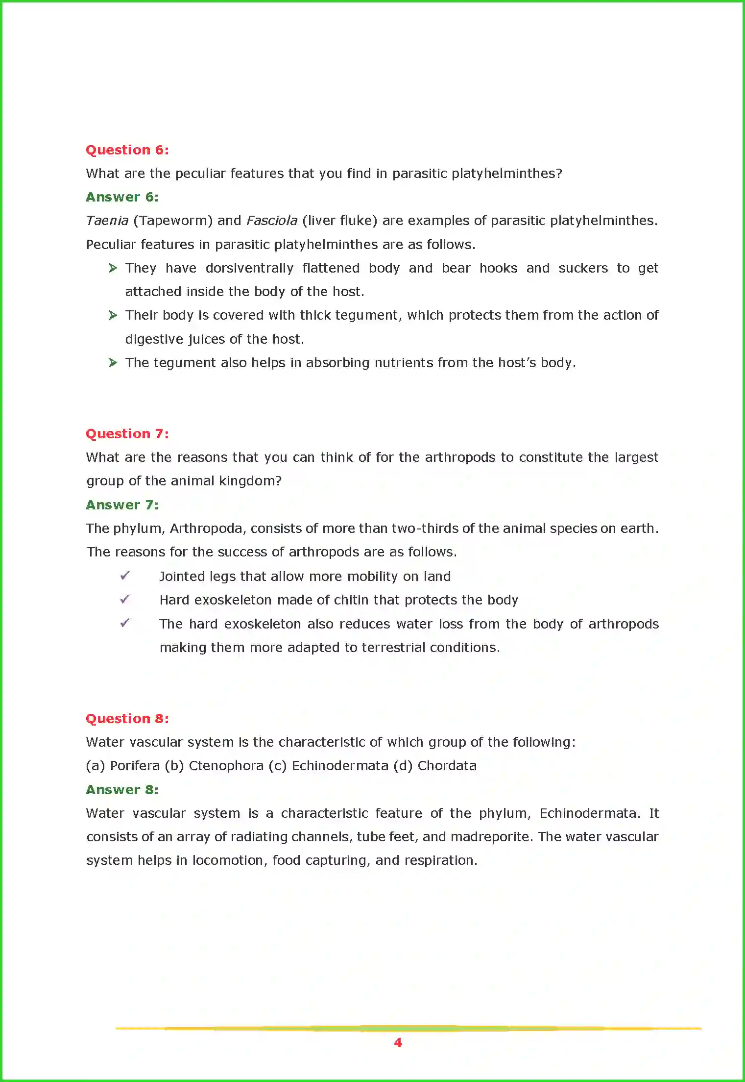 NCERT-Solution-Class-11-Biology-Chapter-4-Animal-Kingdom-442-page-4