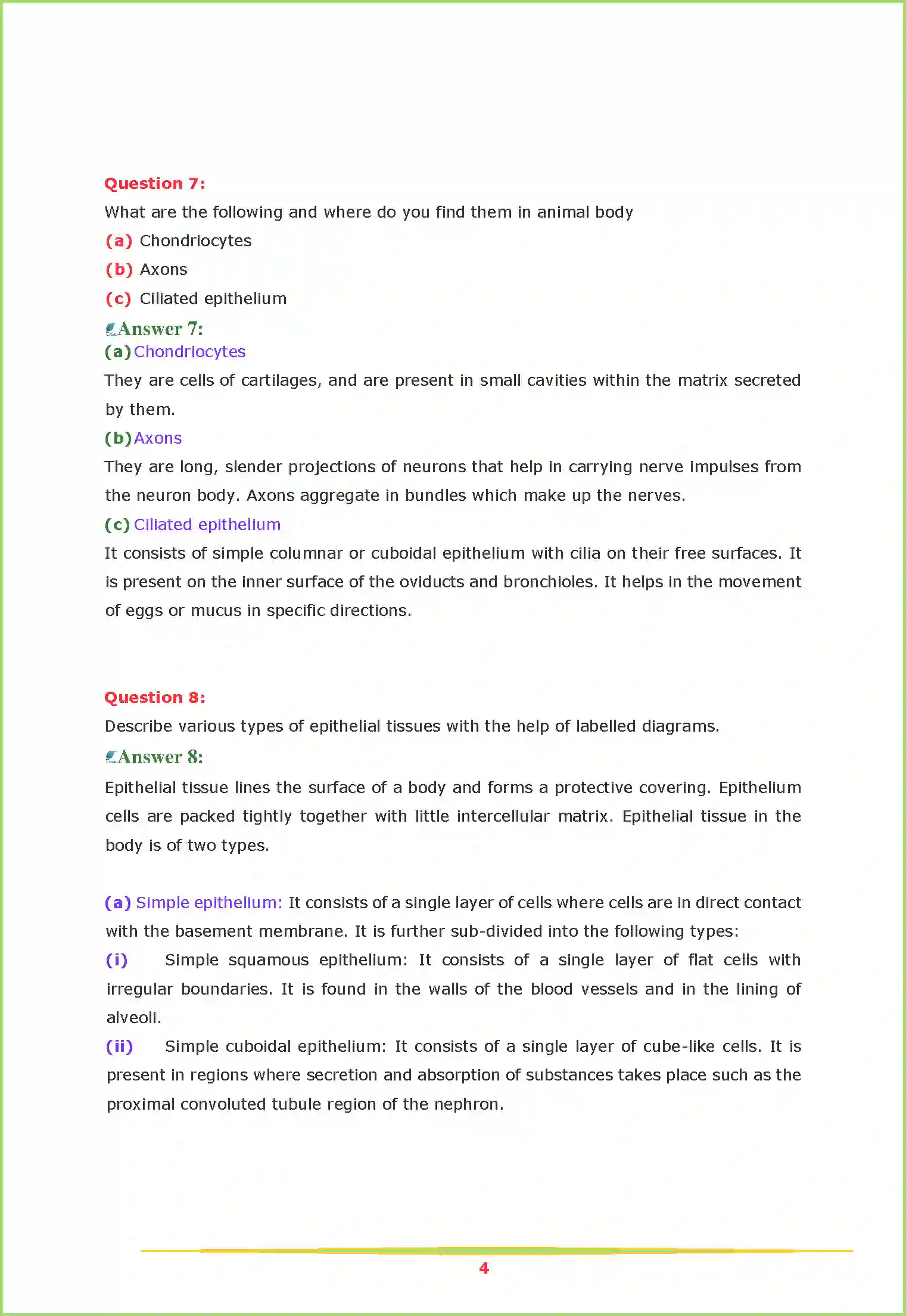 NCERT-Solution-Class-11-Biology-Chapter-7-Structural-Organisation-in-Animals-2617-page-4