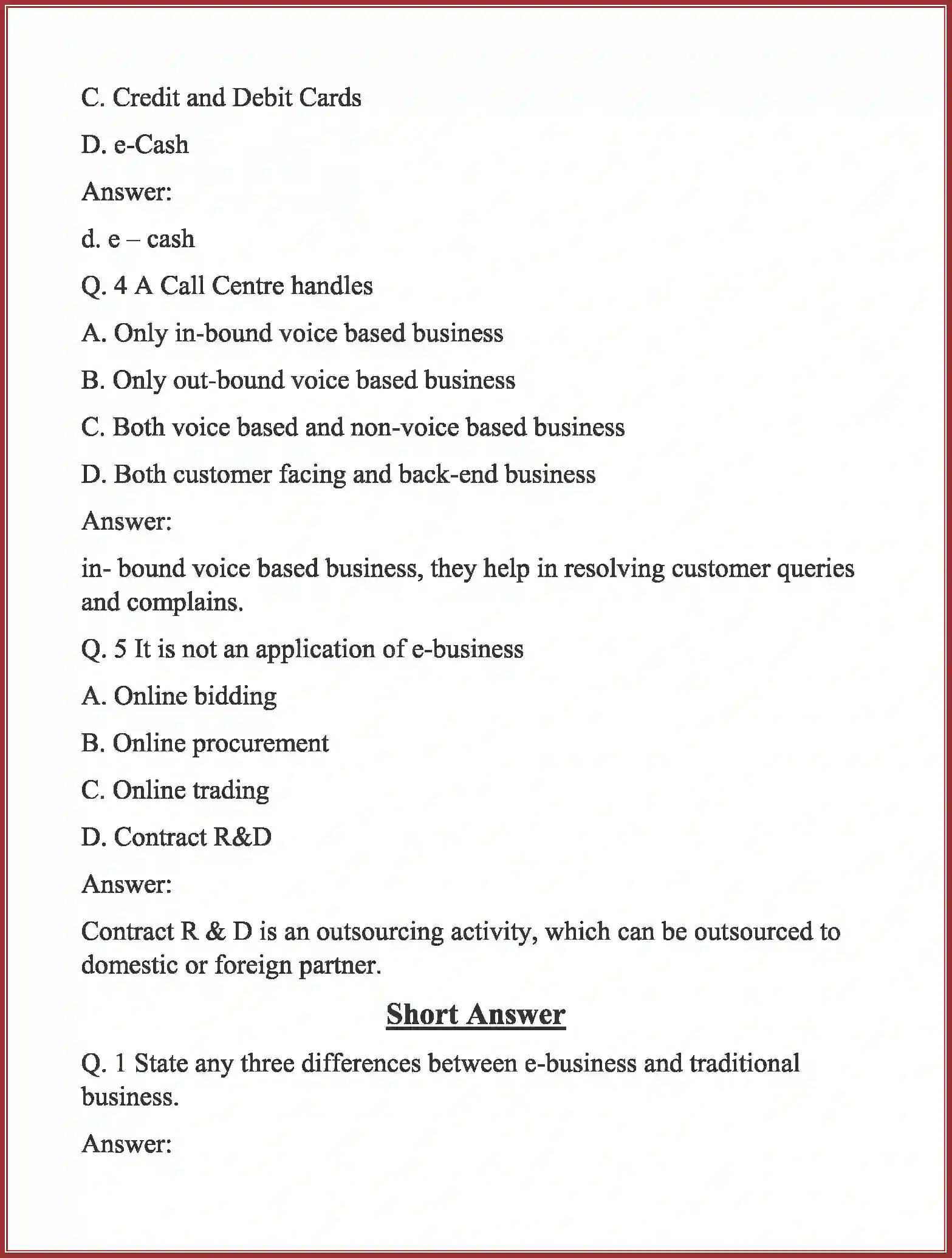 NCERT-Solution-Class-11-Business-Studies-Emerging-Modes-of-Business-474-page-2