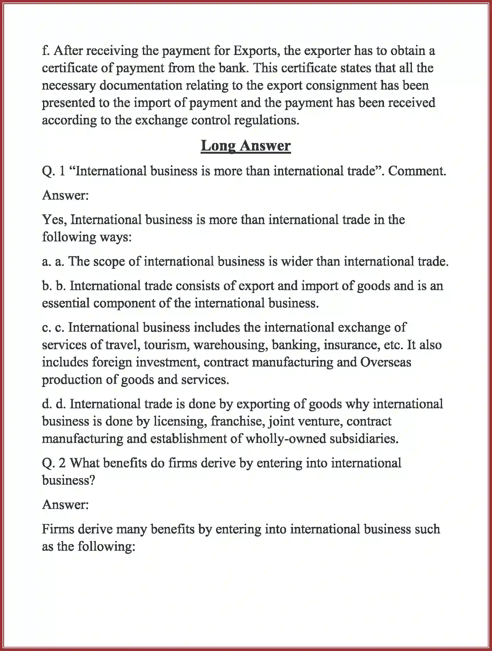 NCERT-Solution-Class-11-Business-Studies-International-Business-480-page-13