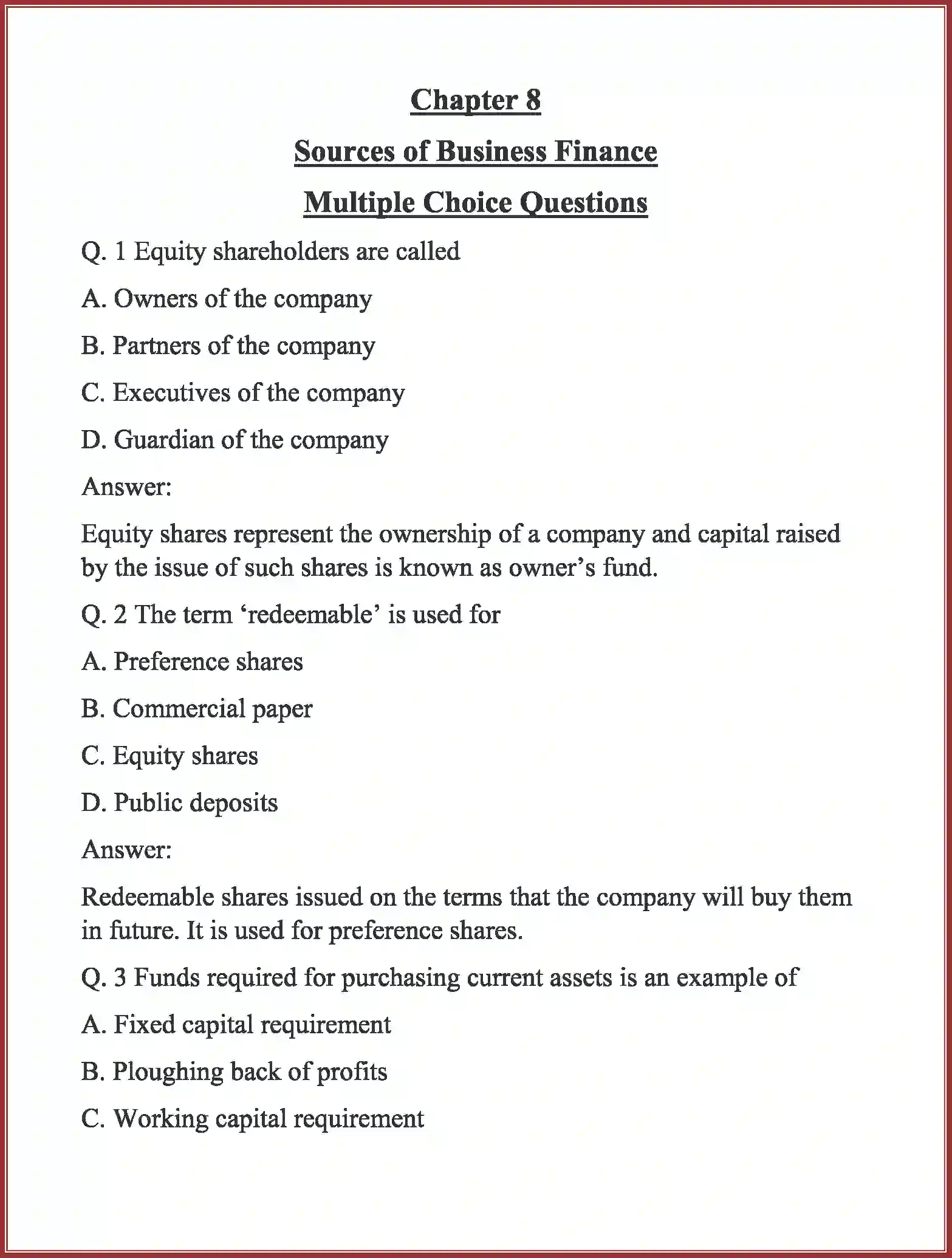 NCERT-Solution-Class-11-Business-Studies-Sources-of-Business-Finance-477-page-1