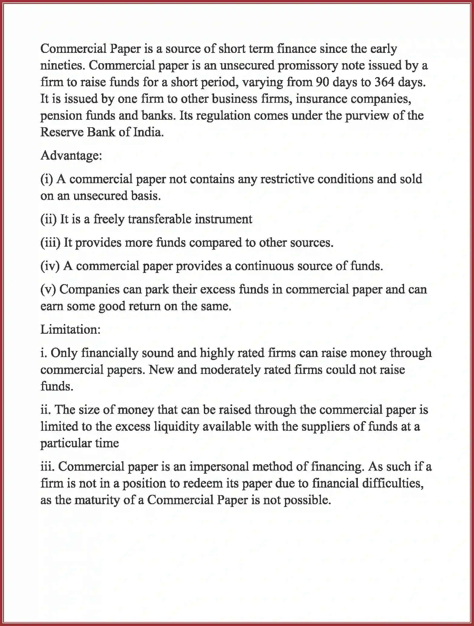NCERT-Solution-Class-11-Business-Studies-Sources-of-Business-Finance-477-page-14