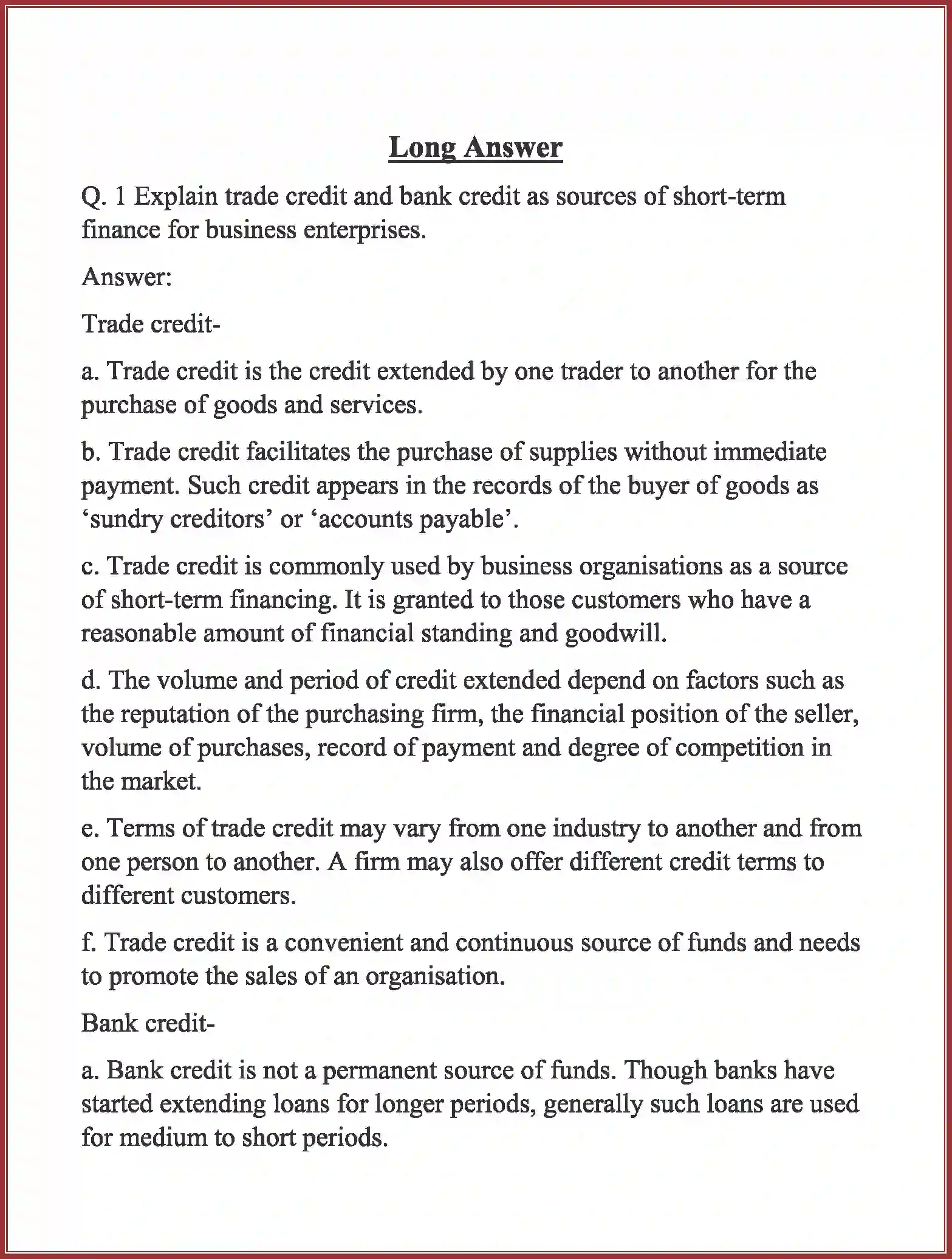 NCERT-Solution-Class-11-Business-Studies-Sources-of-Business-Finance-477-page-8