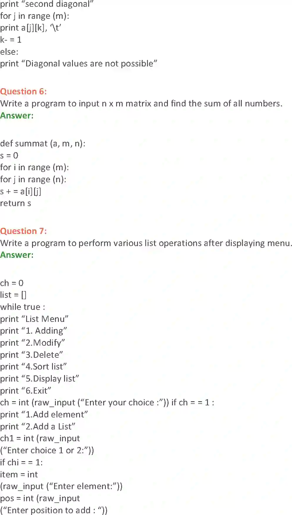 NCERT-Solution-Class-11-Computer-Science-Lists-Dictionaries-and-Tuples-2776-page-13
