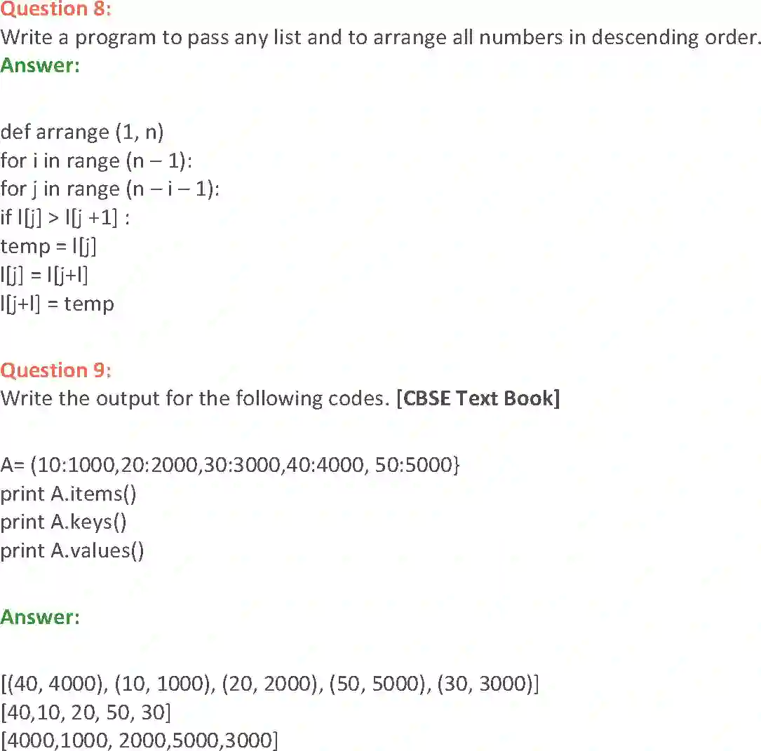 NCERT-Solution-Class-11-Computer-Science-Lists-Dictionaries-and-Tuples-2776-page-15