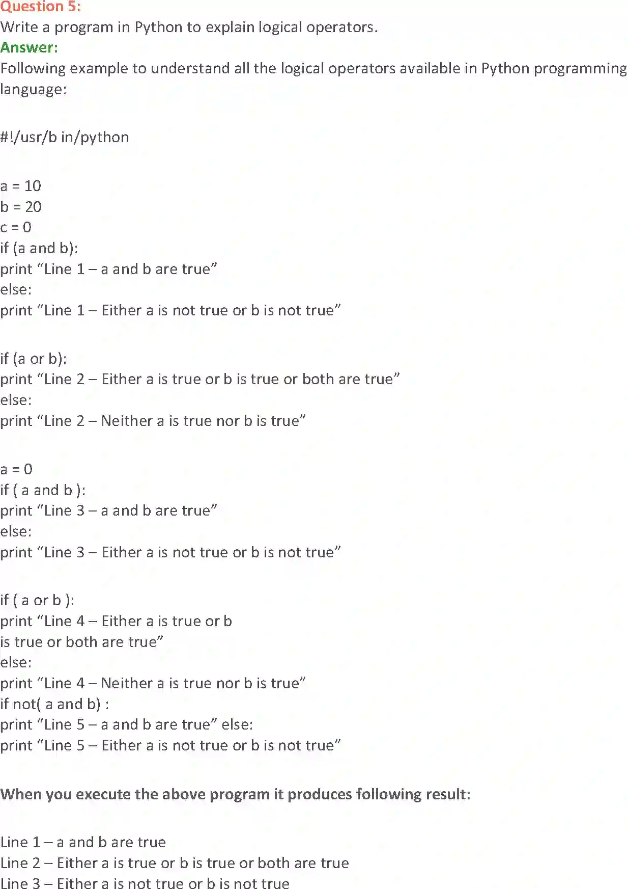 NCERT-Solution-Class-11-Computer-Science-Operators-in-Python-2772-page-13