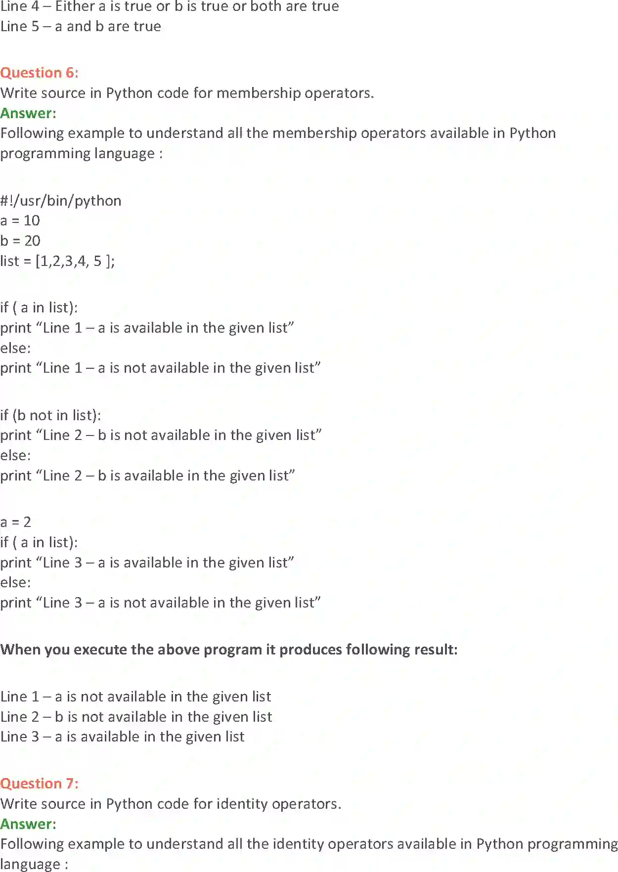 NCERT-Solution-Class-11-Computer-Science-Operators-in-Python-2772-page-14