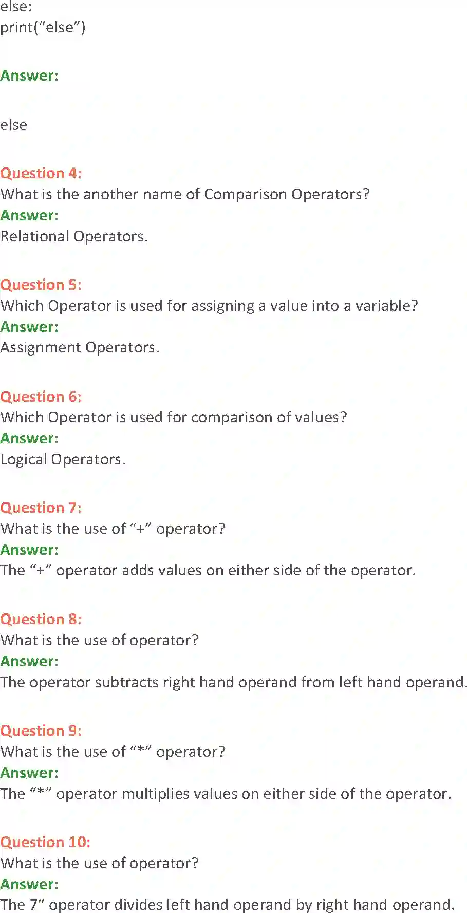 NCERT-Solution-Class-11-Computer-Science-Operators-in-Python-2772-page-2