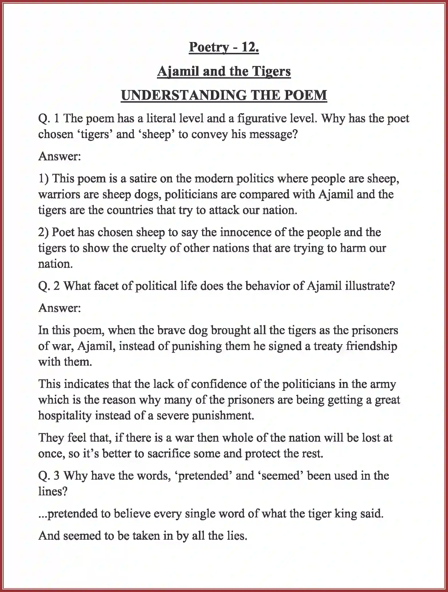NCERT-Solution-Class-11-English-Woven-Words-Poetry-Ajamil-and-the-Tigers-552-page-1