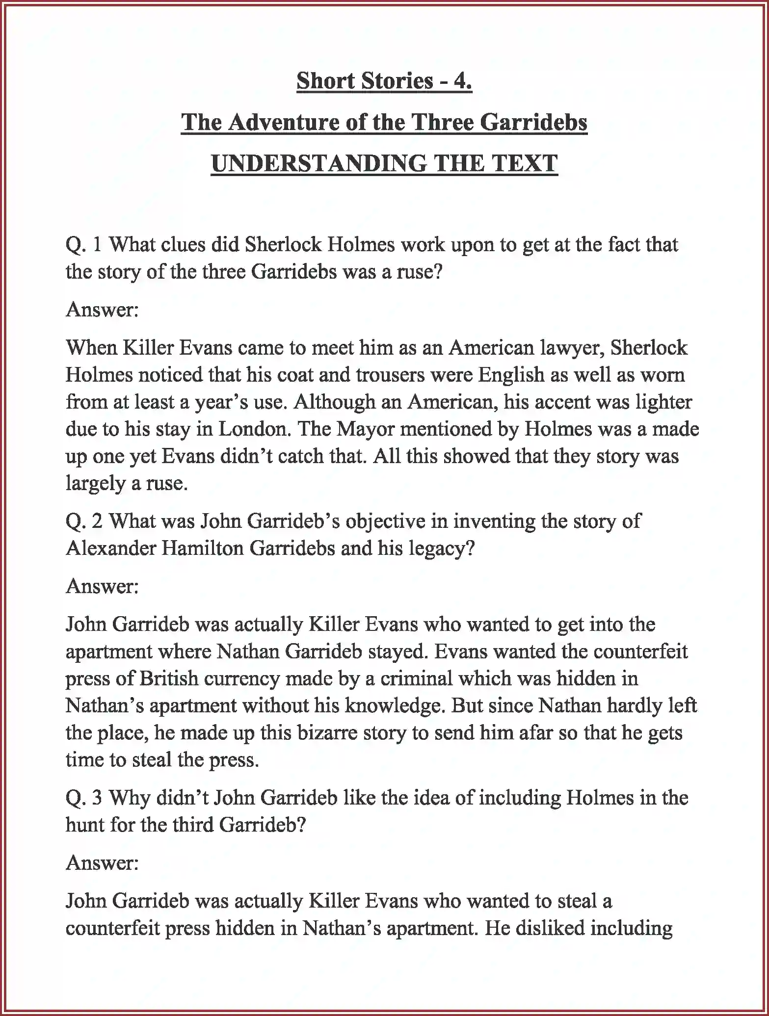 NCERT-Solution-Class-11-English-Woven-Words-Short-Stories-The-Adventure-of-the-Three-Garridebs-2728-page-1