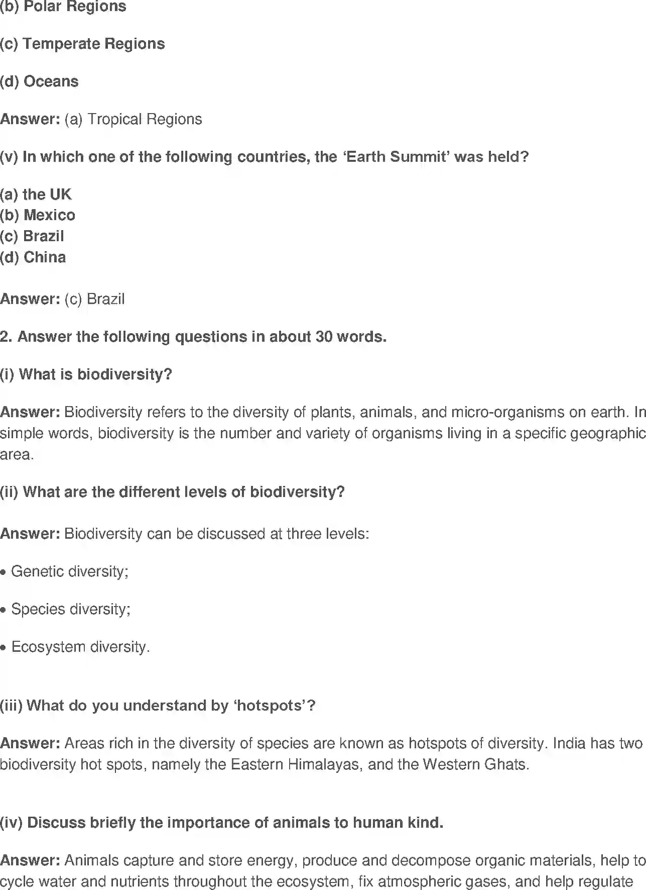 NCERT-Solution-Class-11-Fundamental-of-Physical-Geography-Biodiversity-and-Conservation-671-page-2
