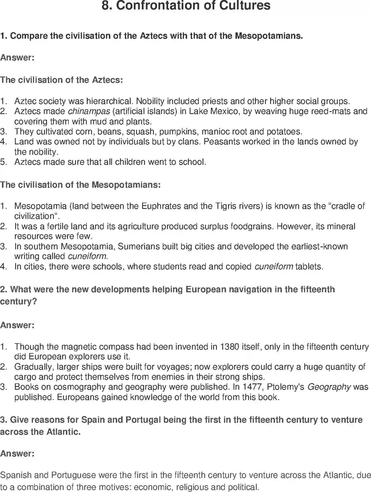 NCERT-Solution-Class-11-History-Confrontation-of-Cultures-632-page-1