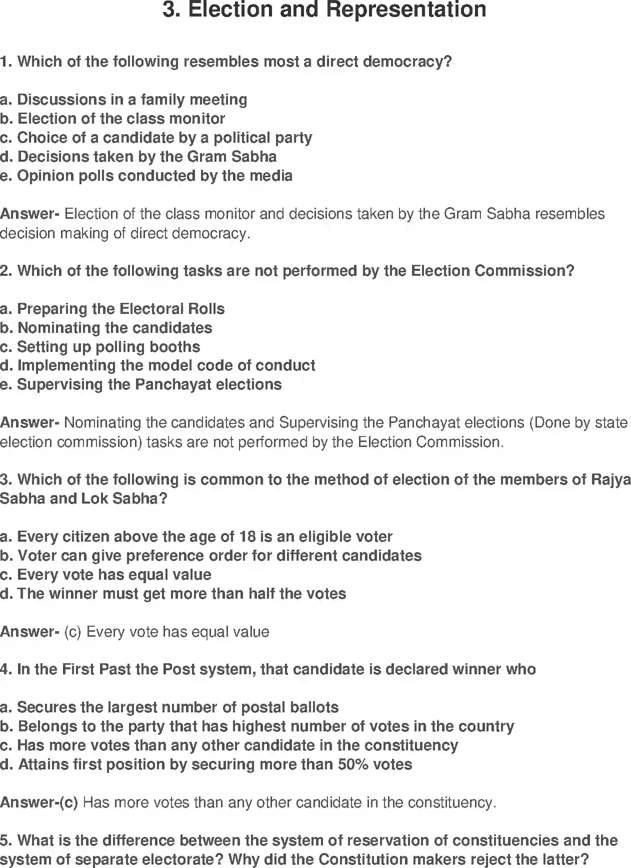 NCERT-Solution-Class-11-India-Constitution-Work-Election-and-Representation-2810-page-1