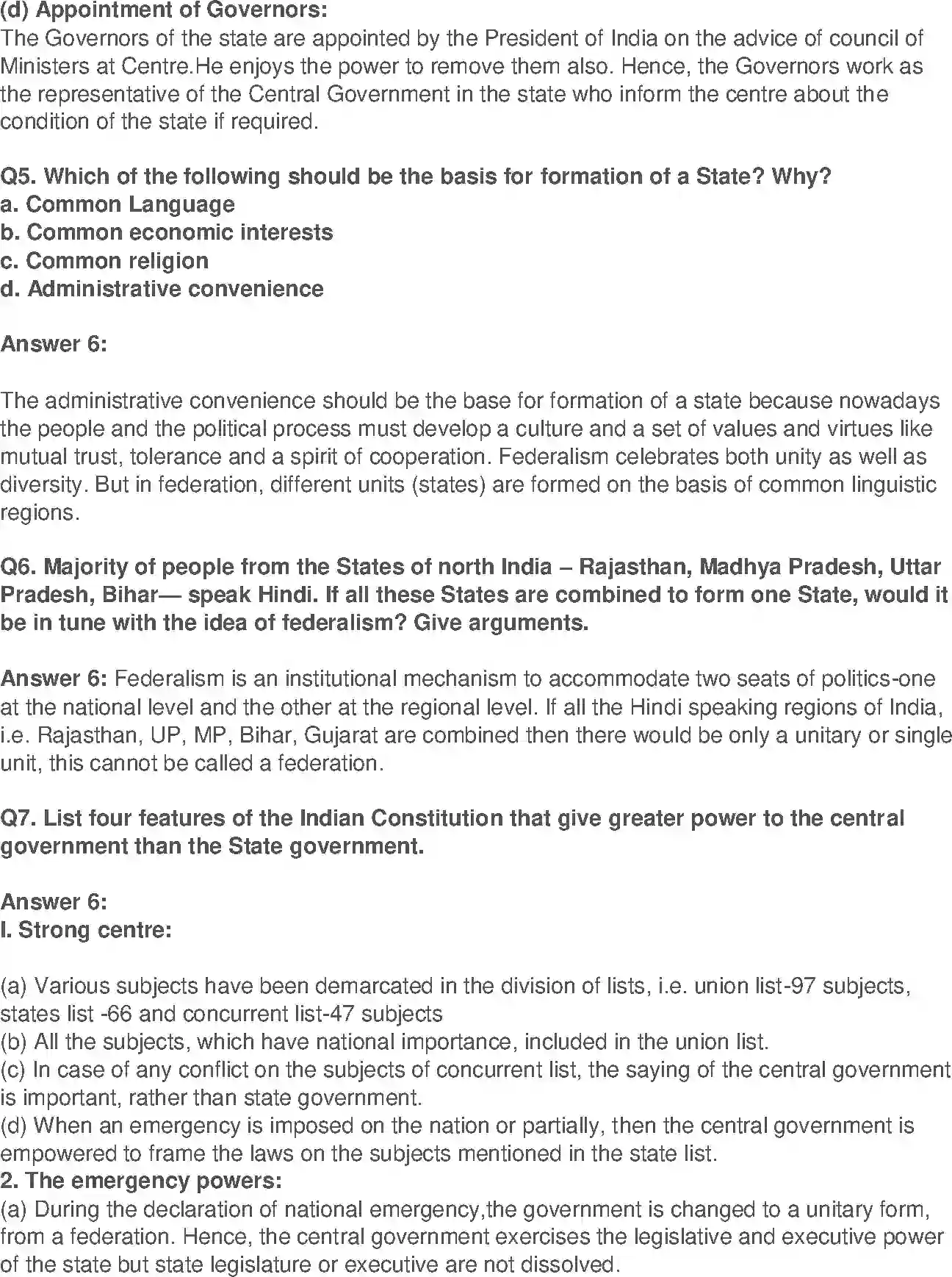 NCERT-Solution-Class-11-India-Constitution-Work-Federalism-2814-page-4