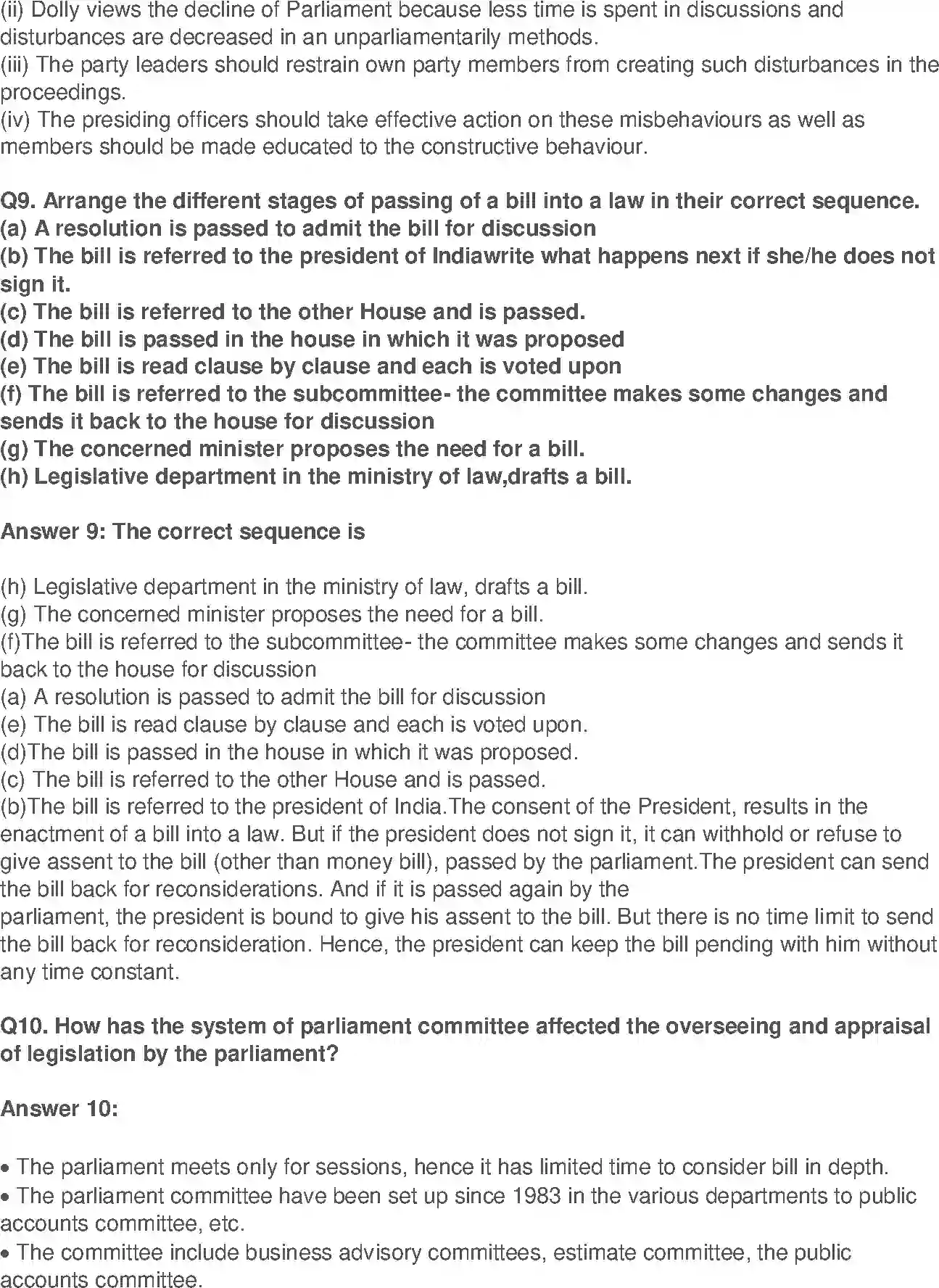 NCERT-Solution-Class-11-India-Constitution-Work-Legislature-2812-page-4