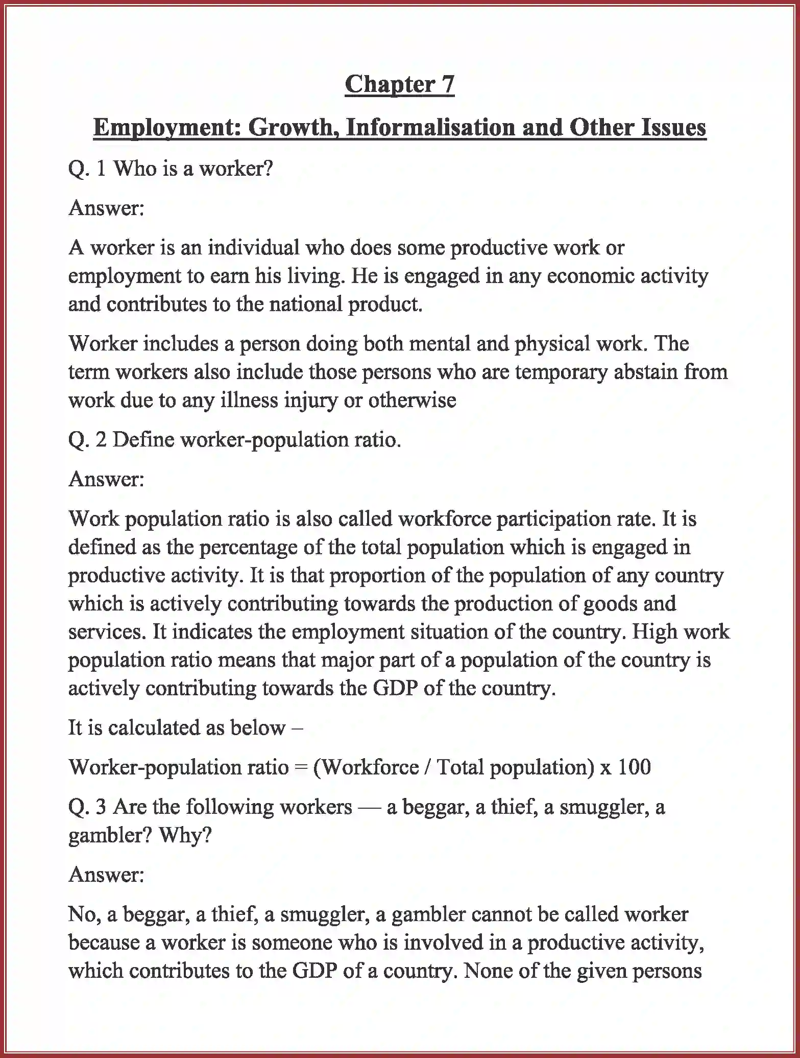 NCERT-Solution-Class-11-Indian-Economic-Development-EmploymentGrowth-Informalisation-and-Related-Issues-2783-page-1