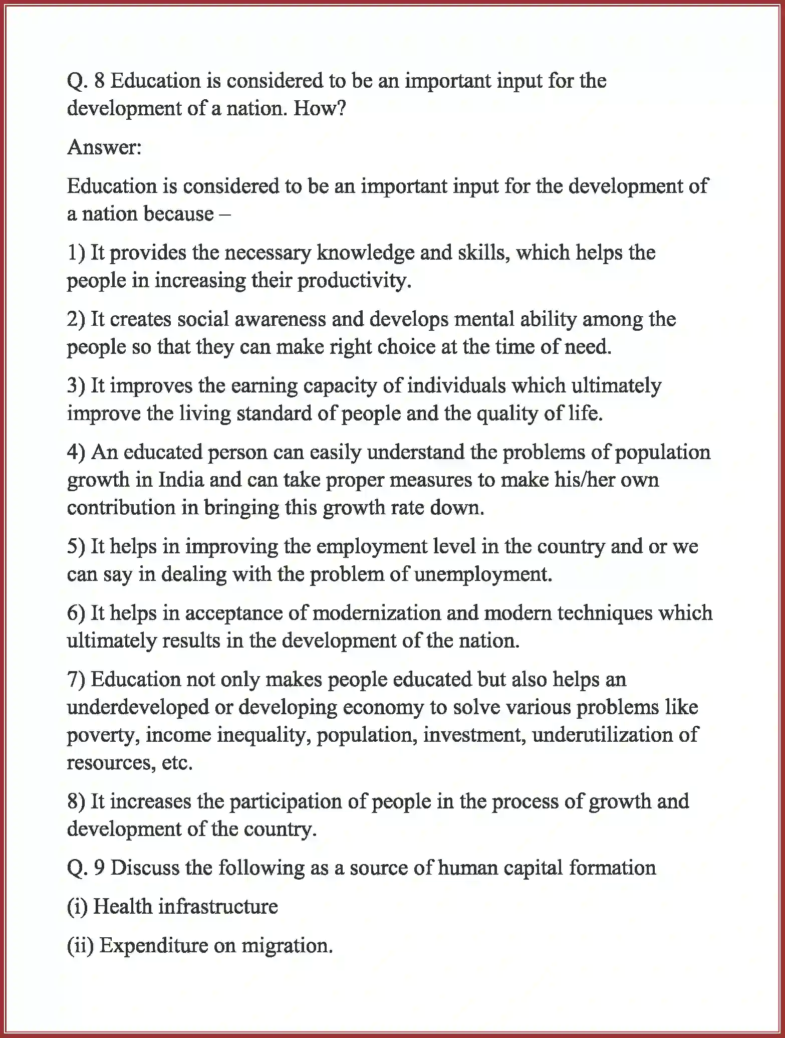 NCERT-Solution-Class-11-Indian-Economic-Development-Human-Capital-Formation-in-India-2781-page-4