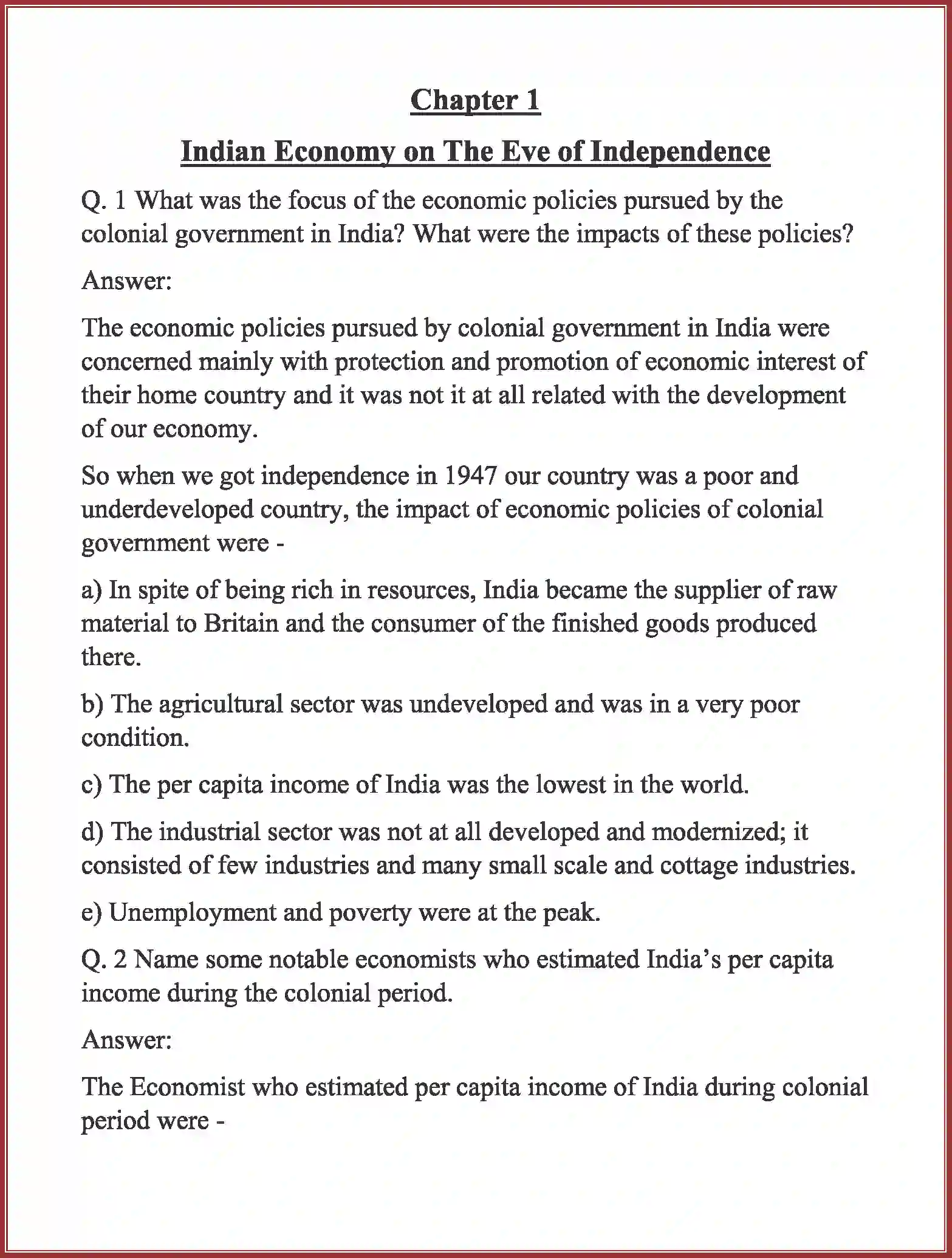 NCERT-Solution-Class-11-Indian-Economic-Development-Indian-Economy-on-the-Eve-of-Independence-2777-page-1