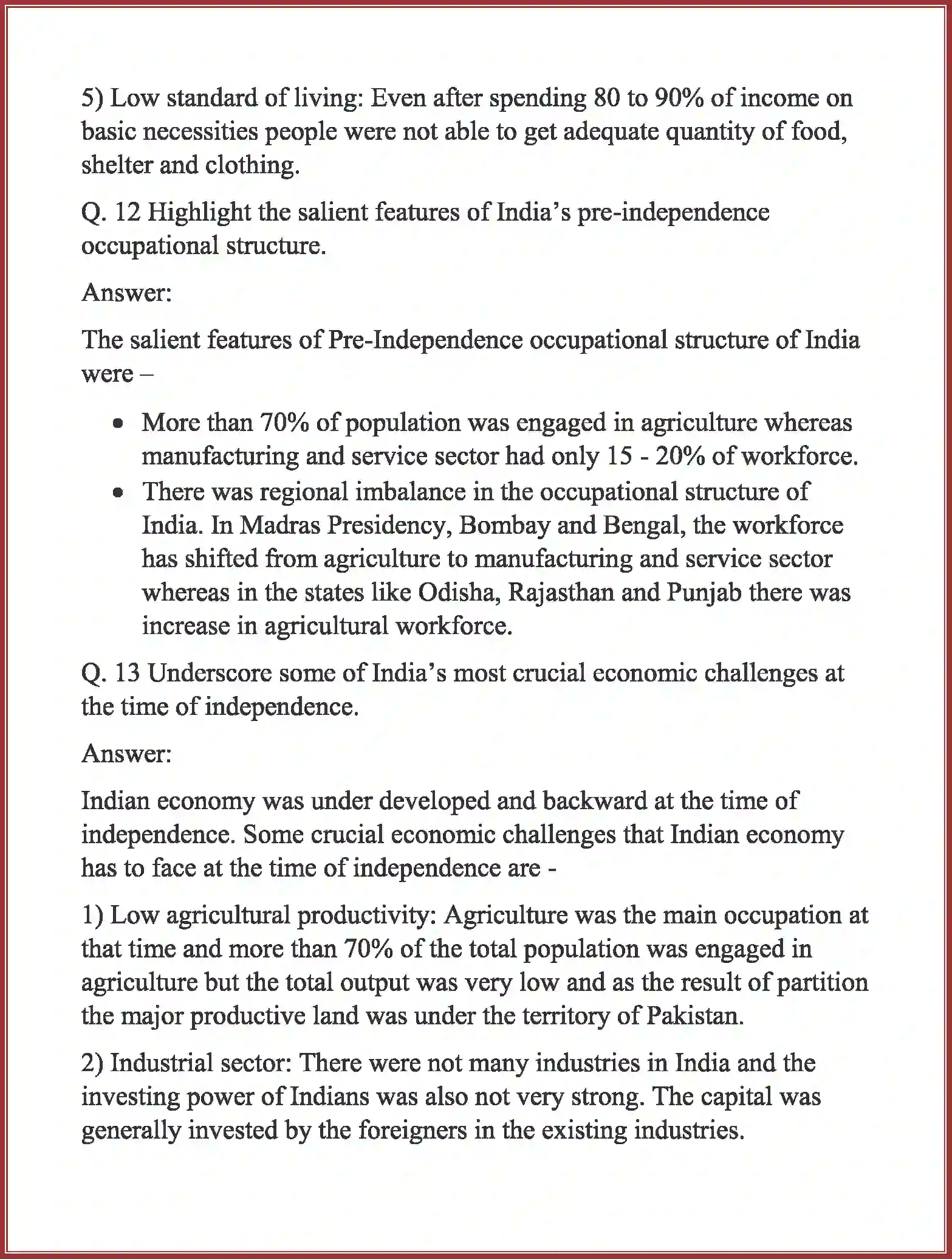 NCERT-Solution-Class-11-Indian-Economic-Development-Indian-Economy-on-the-Eve-of-Independence-605-page-8
