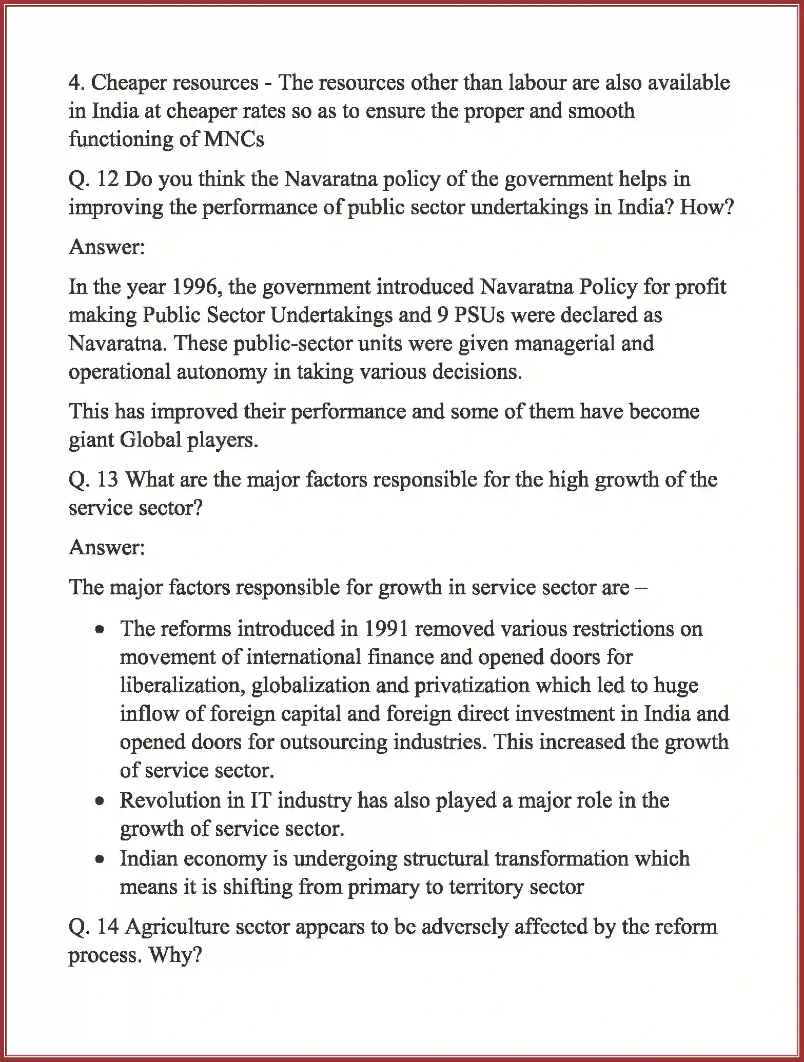 NCERT-Solution-Class-11-Indian-Economic-Development-Liberalisation-Privatisation-and--Globalisation--An-Appraisal-607-page-6