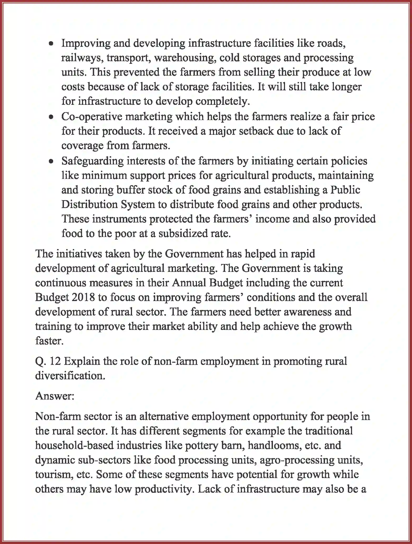 NCERT-Solution-Class-11-Indian-Economic-Development-Rural-Development-610-page-8