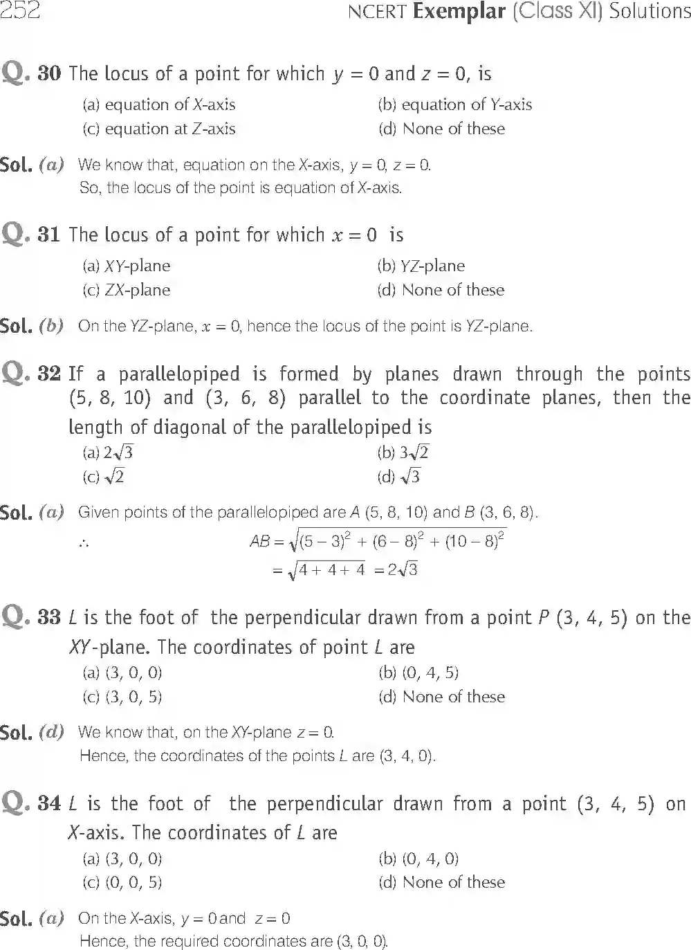 NCERT-Solution-Class-11-Maths-Exemplar-Introduction-To-Three-Dimensional-Geometry-2899-page-14