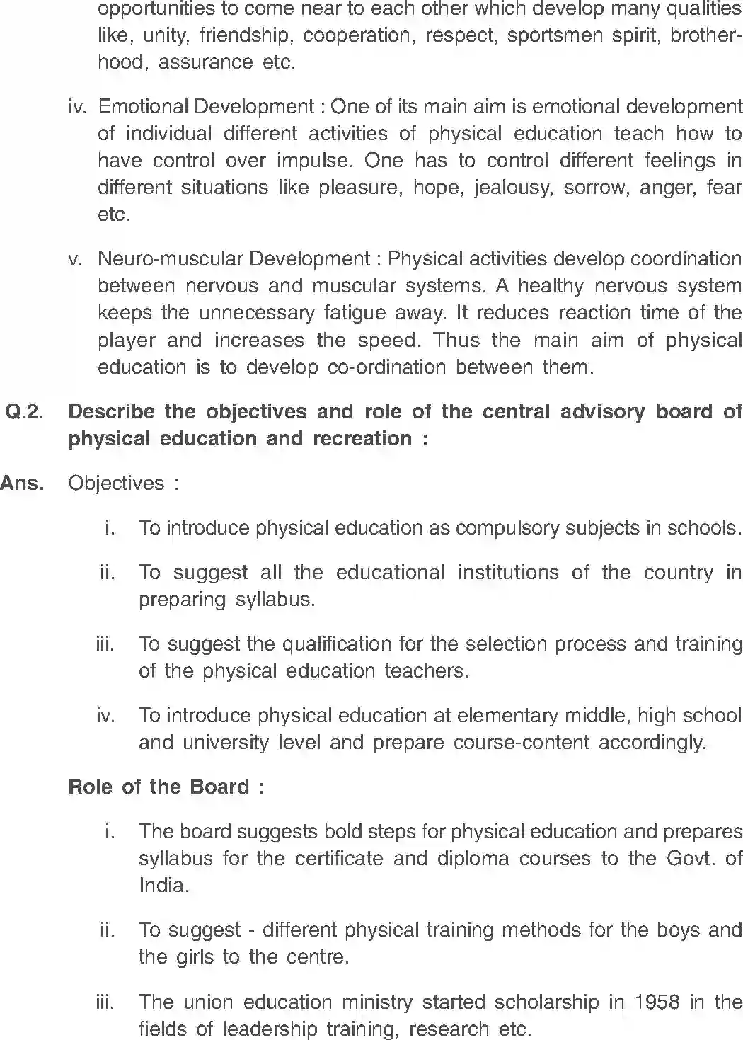 Class 11 Physical Education Chapter 1 Changing Trends and Career in ...