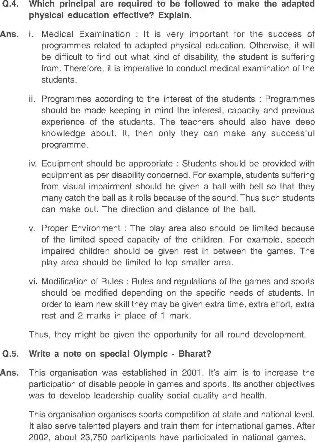 Class 11 Physical Education Chapter 1 Changing Trends and Career in ...
