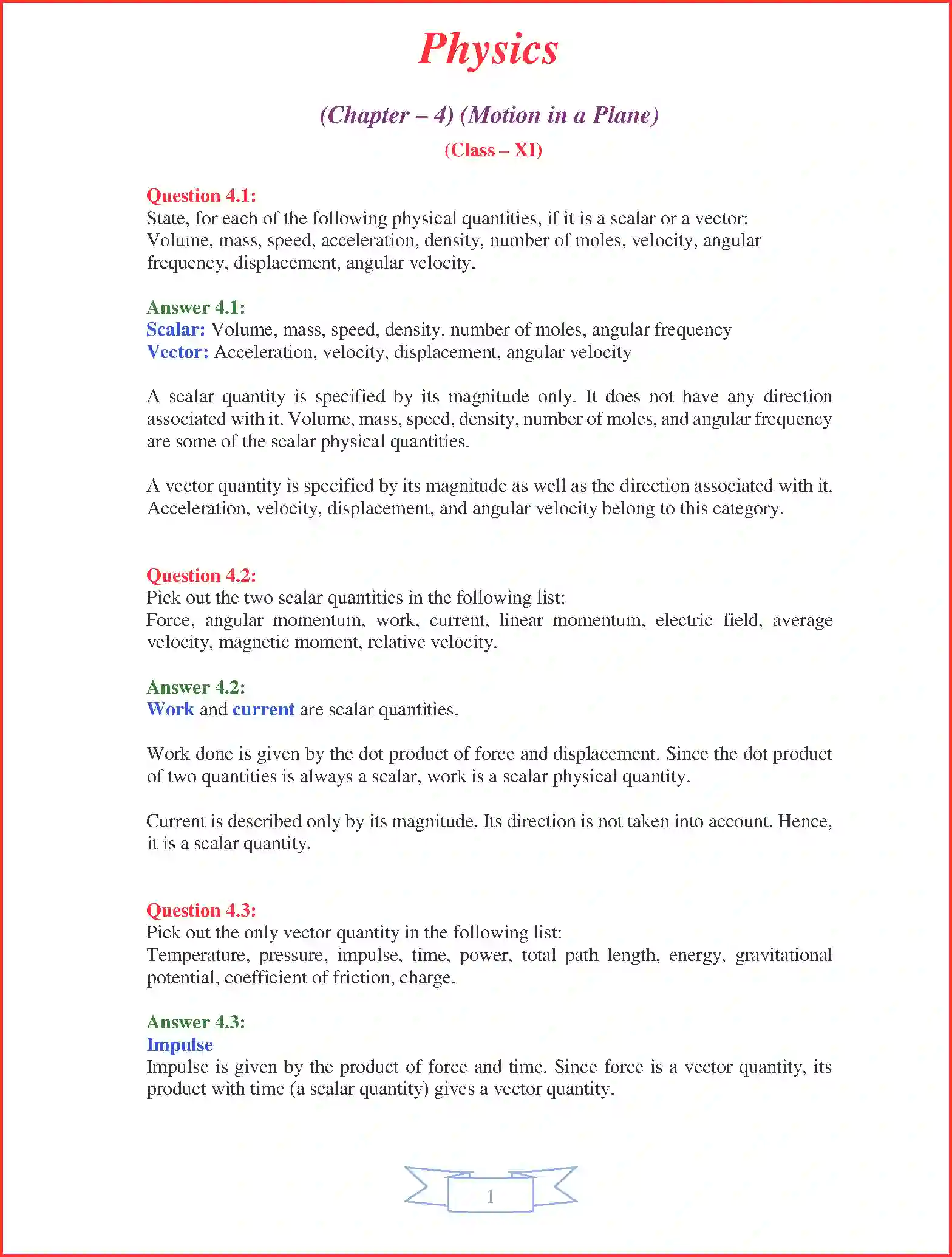 NCERT-Solution-Class-11-Physics-Chapter-4-Motion-in-a-Plane-2583-page-1