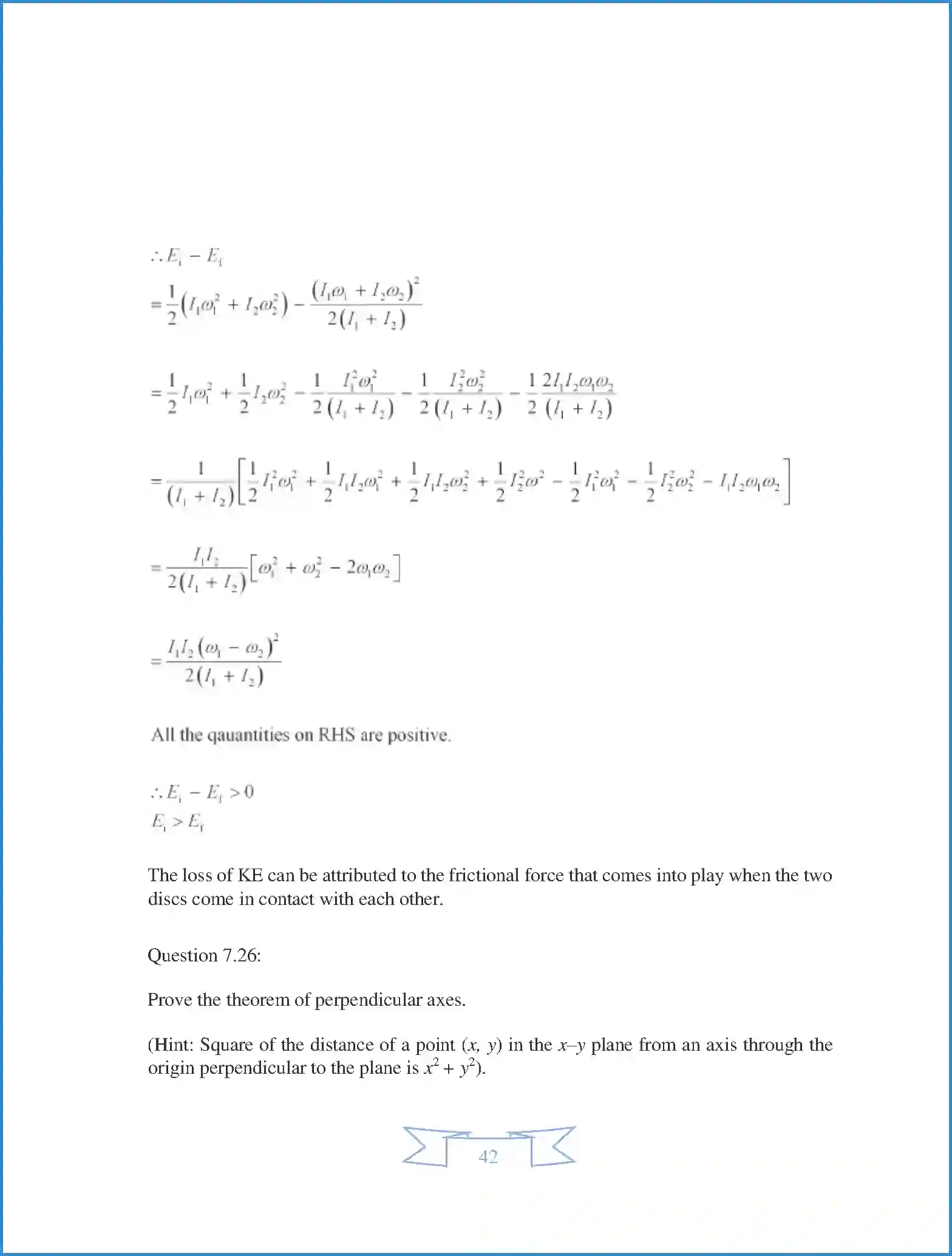 NCERT-Solution-Class-11-Physics-Chapter-7-System-of-Particles-and-Rotational-Motion-414-page-42
