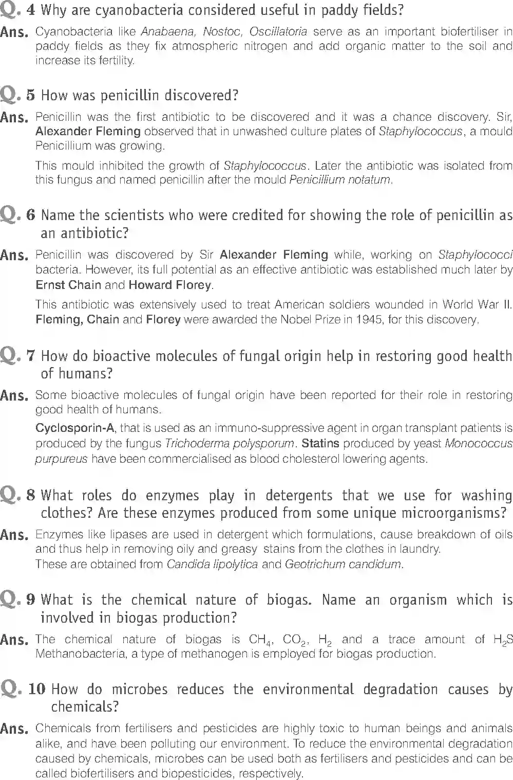 NCERT-Solution-Class-12-Biology-Exemplar-Microbes-in-Human-Welfare-2498-page-11