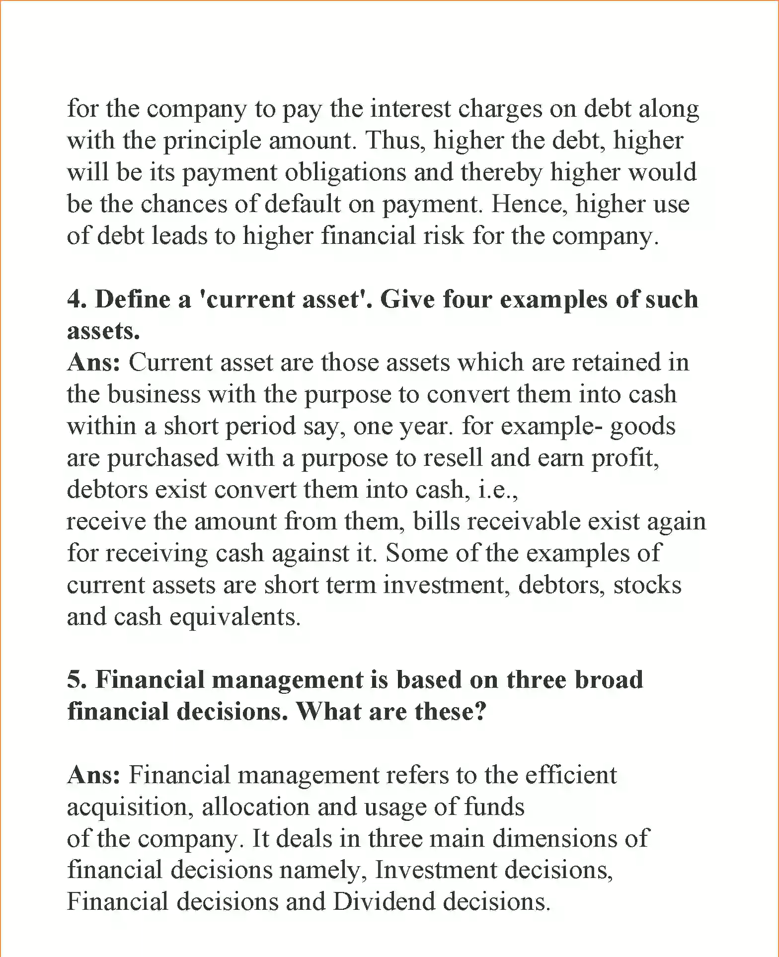 NCERT-Solution-Class-12-Business-Studies-Chapter-9-Finance-And-Management-2281-page-10