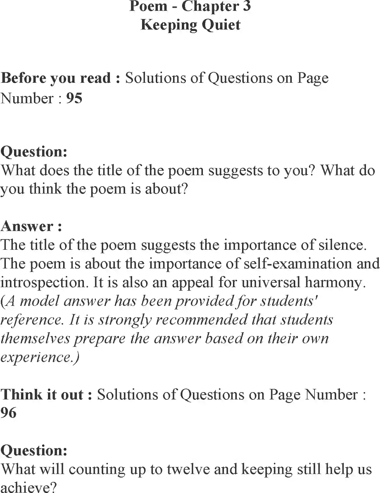 NCERT-Solution-Class-12-English-Flamingo-Chapter-11-Keeping-Quiet-2411-page-1