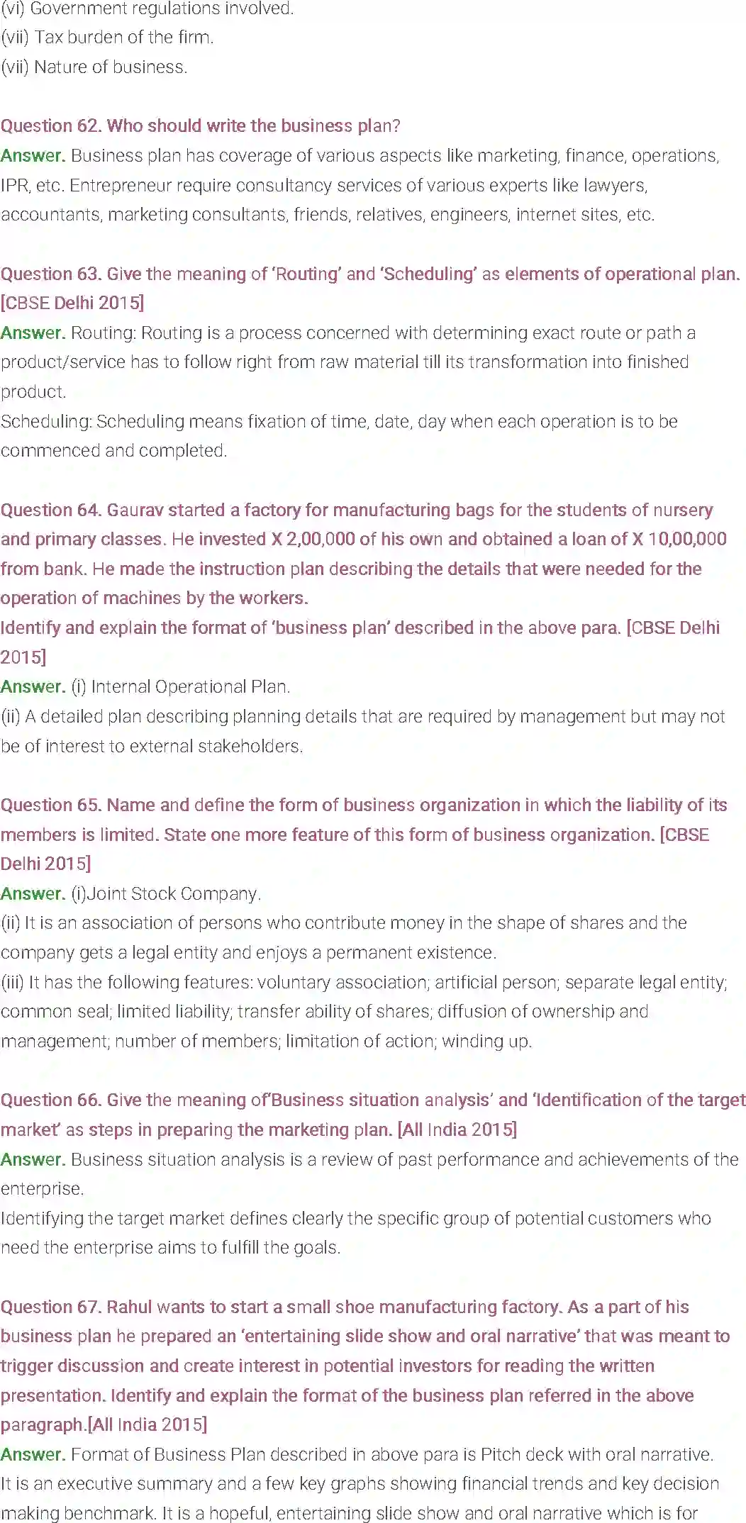 NCERT-Solution-Class-12-Entrepreneurship-Chapter-2-Entrepreneurial-Planning-115-page-28