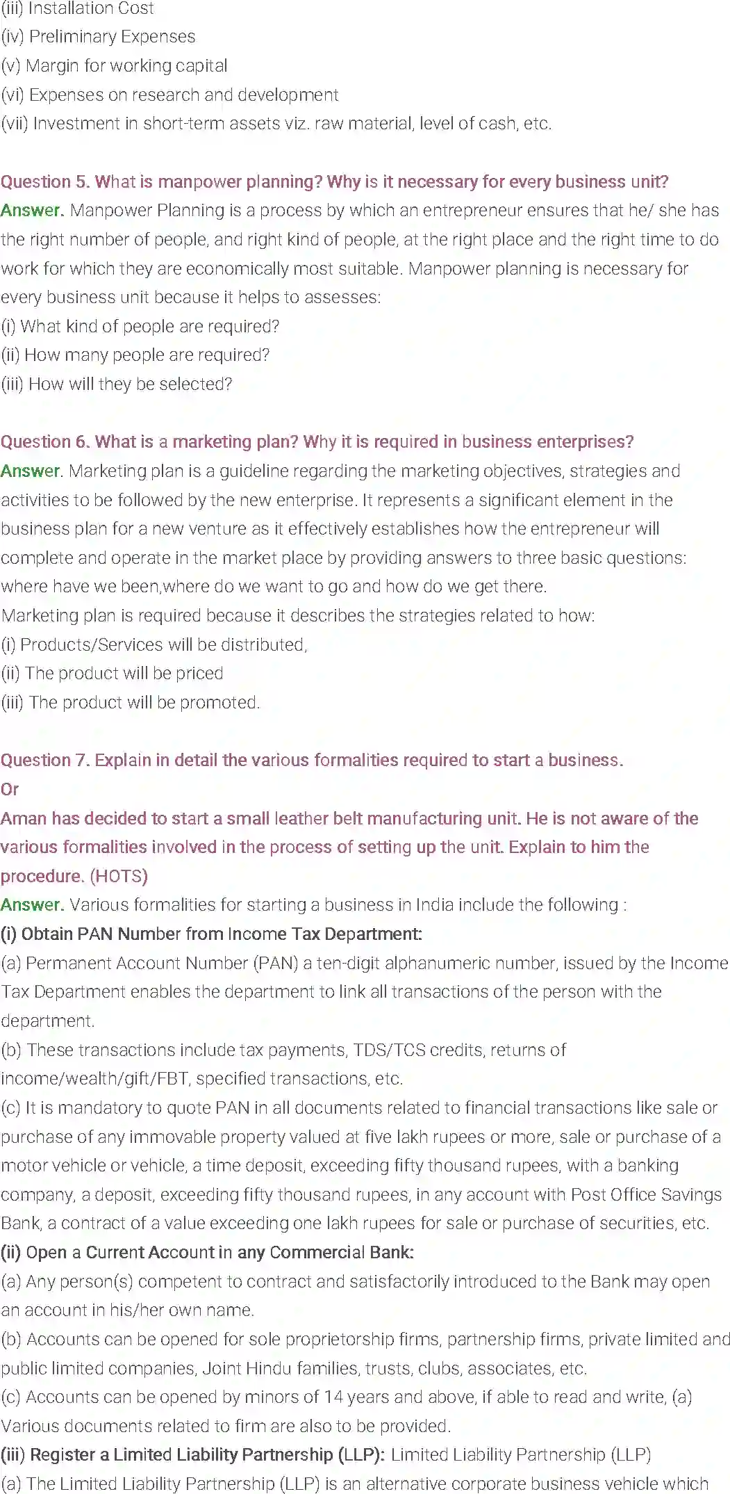 NCERT-Solution-Class-12-Entrepreneurship-Chapter-2-Entrepreneurial-Planning-115-page-6