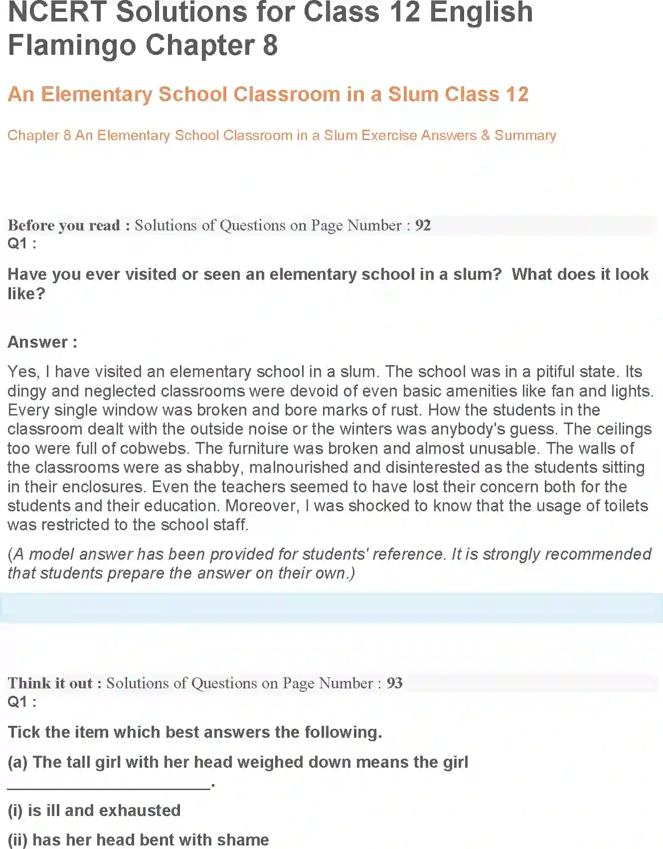 NCERT-Solution-Class-12-Flamingo-An-Elementary-School-Classroom-in-a-Slum-4524-page-1