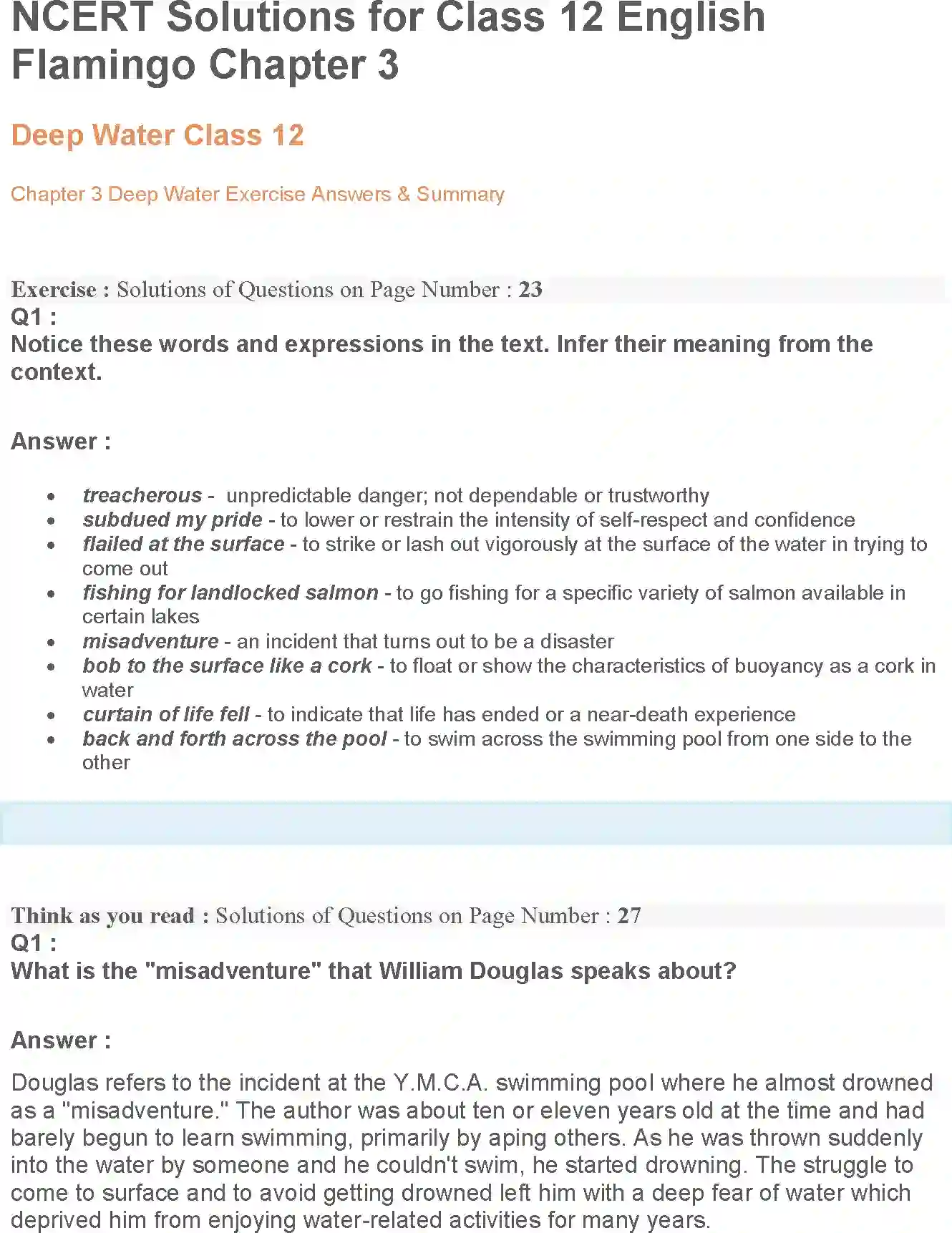 NCERT-Solution-Class-12-Flamingo-Deep-Water-4519-page-1