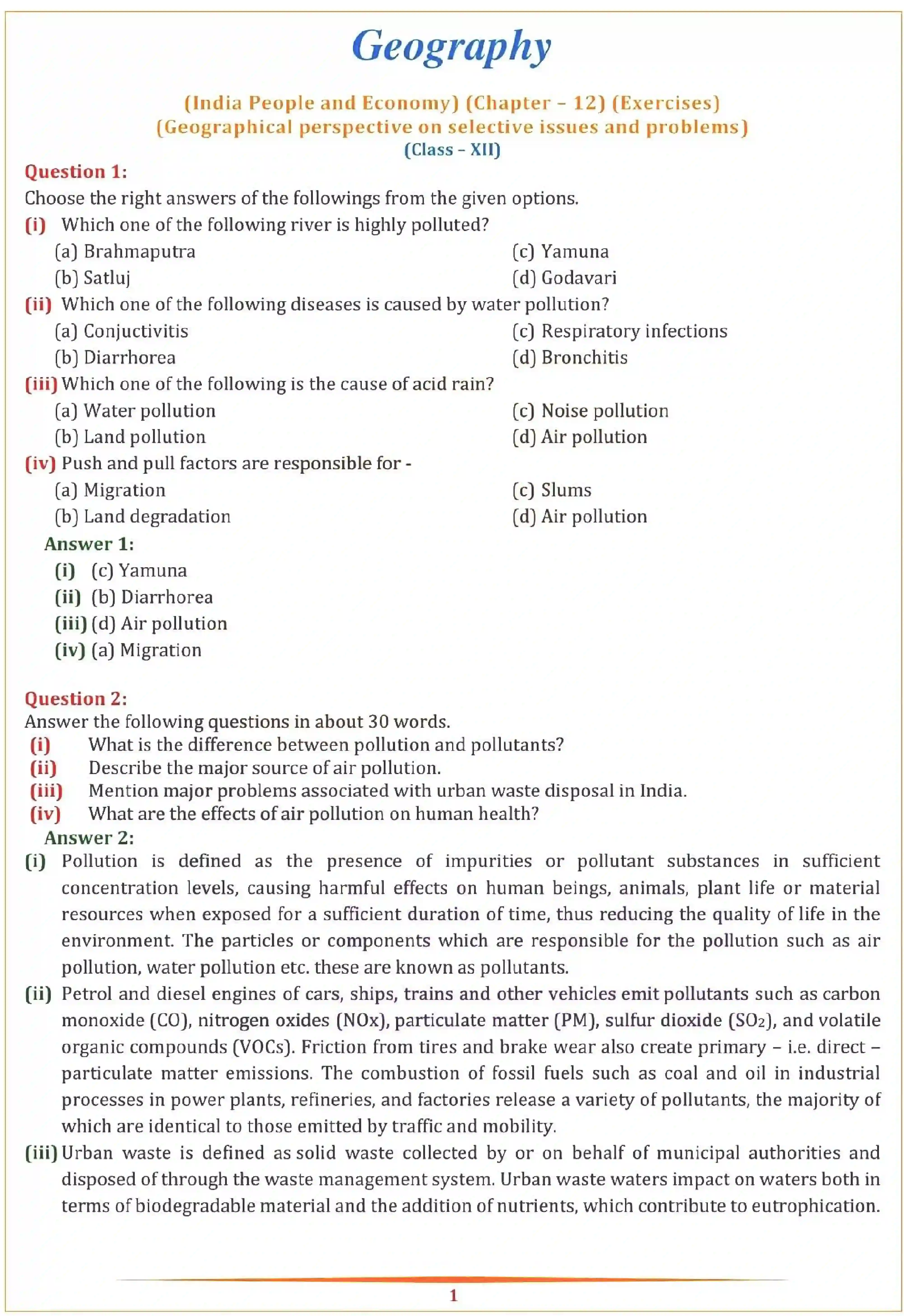 NCERT-Solution-Class-12-Geography-Chapter-12-Geographical-Perspective-on-Selected-Issues-and--Problems-2328-page-1