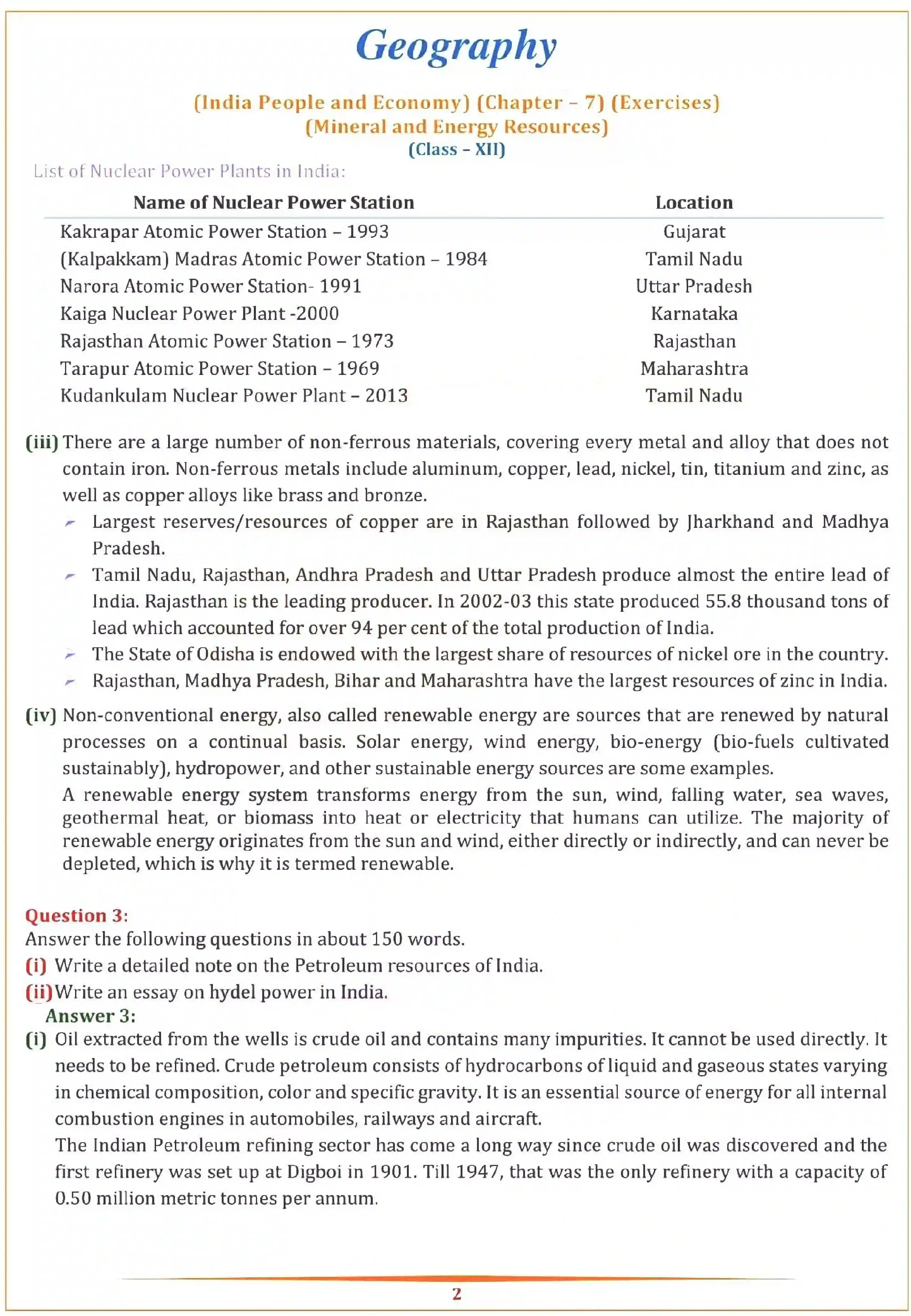 NCERT-Solution-Class-12-Geography-Chapter-7-Mineral-and-Energy-Resources-2323-page-2