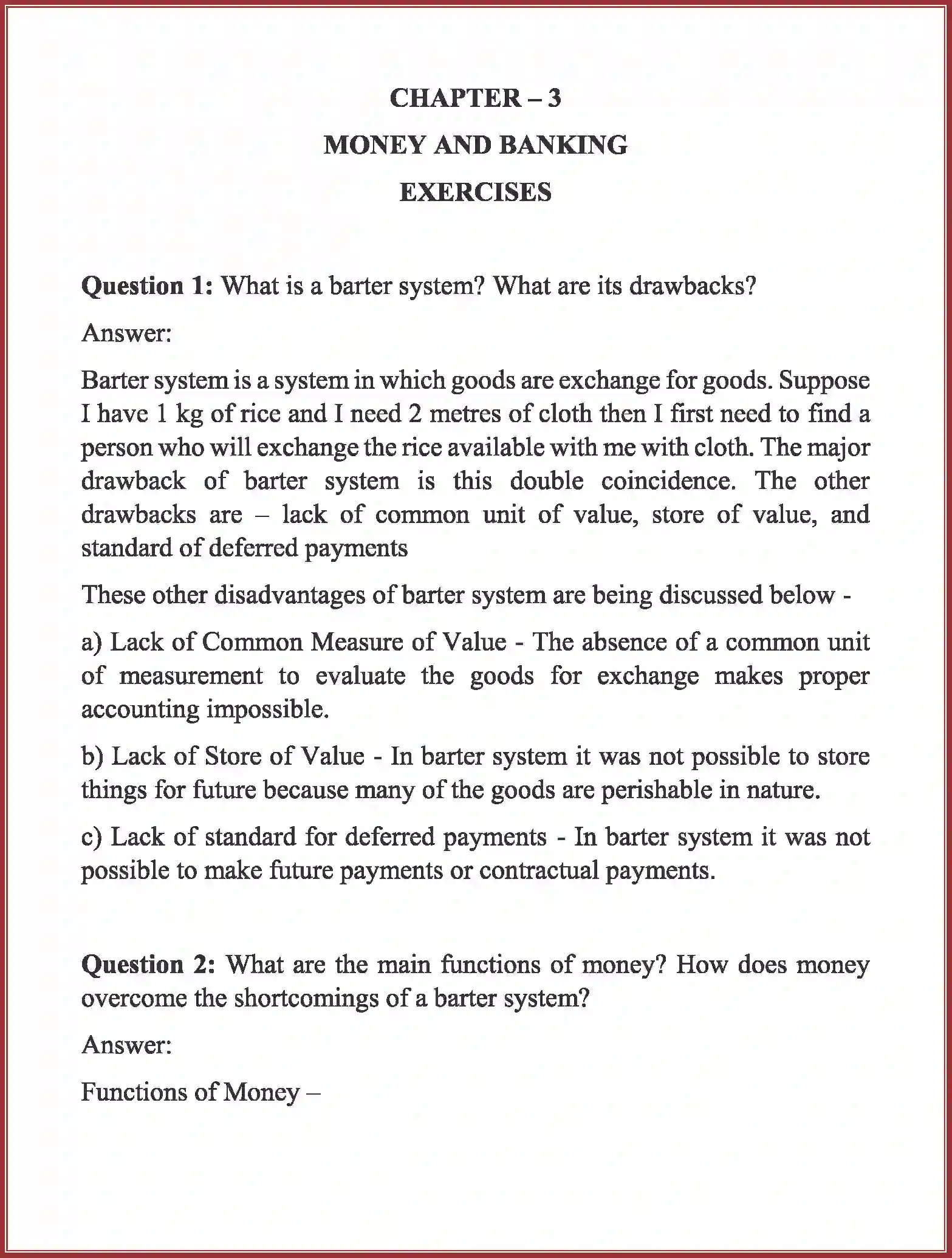 NCERT-Solution-Class-12-Macro-Economics-Chapter-3-Money-And-Banking-2337-page-1