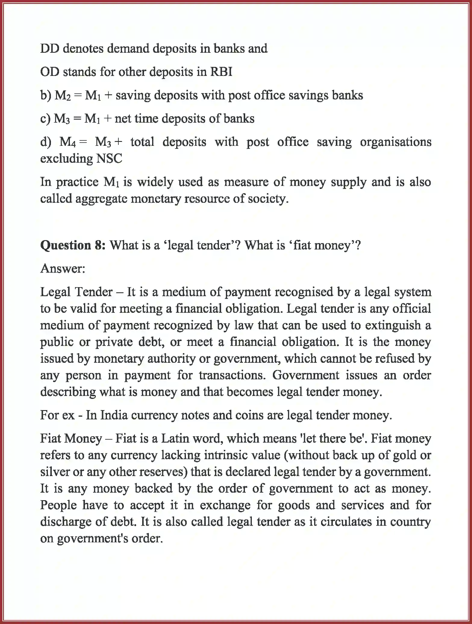 NCERT-Solution-Class-12-Macro-Economics-Chapter-3-Money-And-Banking-2337-page-7