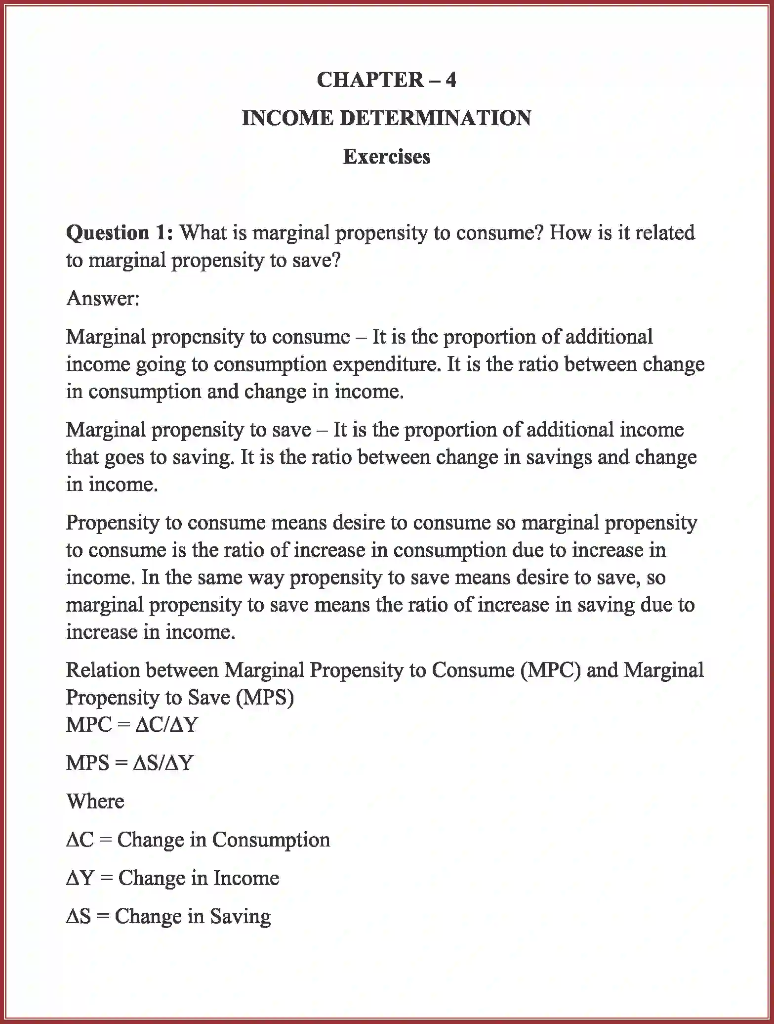 NCERT-Solution-Class-12-Macro-Economics-Chapter-4-Income-Determination-166-page-1