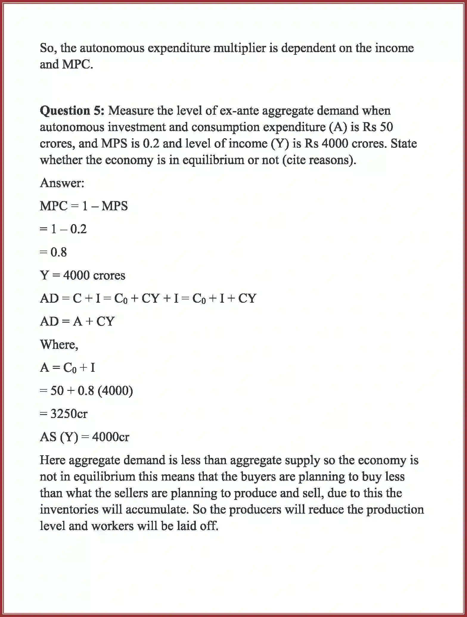 NCERT-Solution-Class-12-Macro-Economics-Chapter-4-Income-Determination-166-page-6