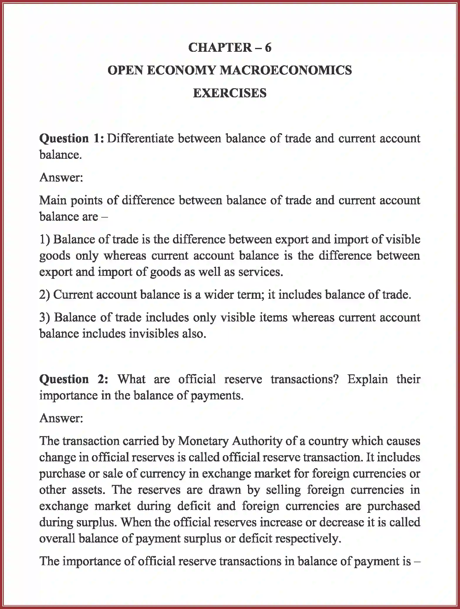 NCERT-Solution-Class-12-Macro-Economics-Chapter-6-Open-Economy-Macroeconomics-2340-page-1